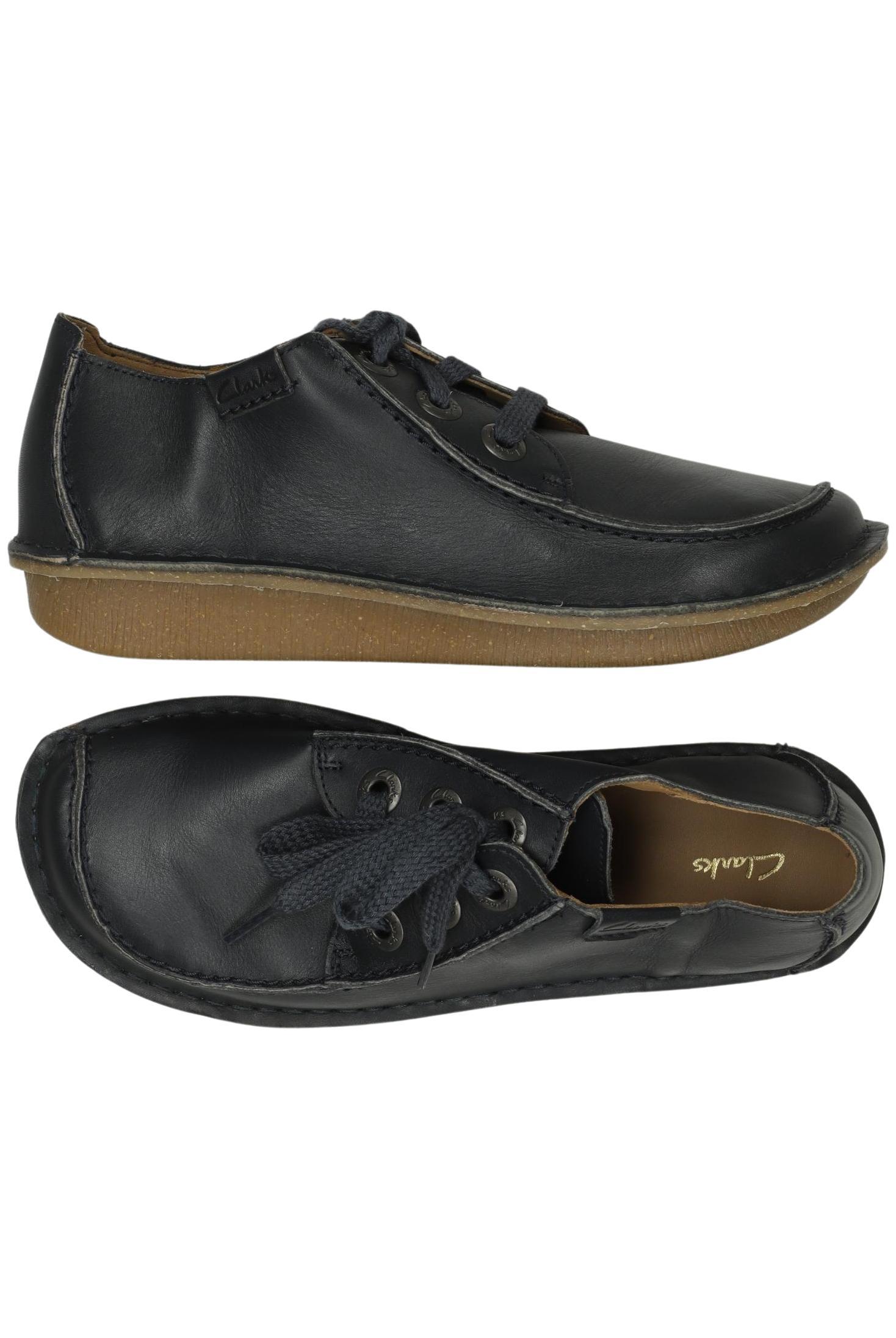 

Clarks Damen Halbschuh, marineblau, Gr. 40