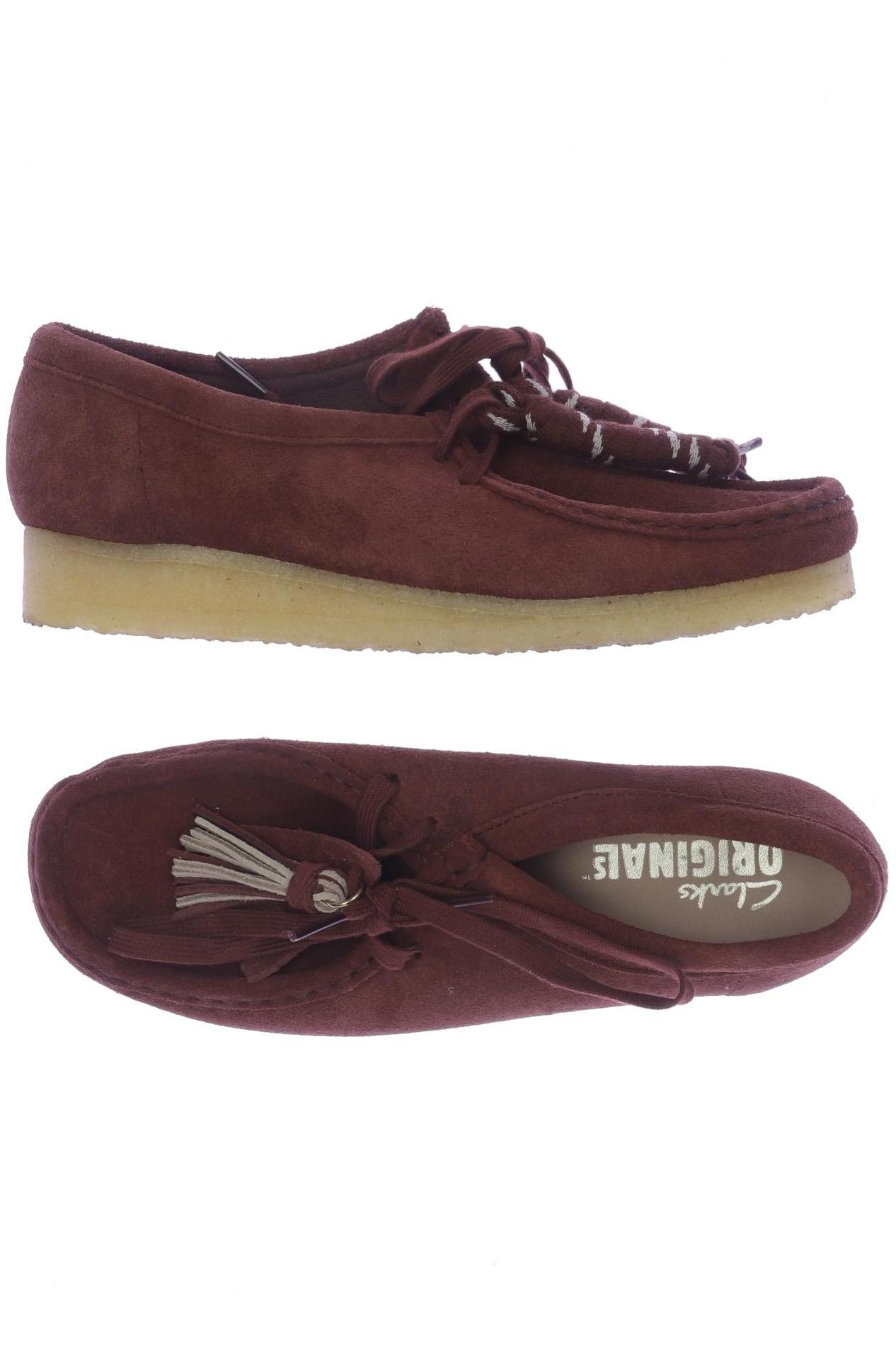 

Clarks Damen Halbschuh, bordeaux, Gr. 39.5