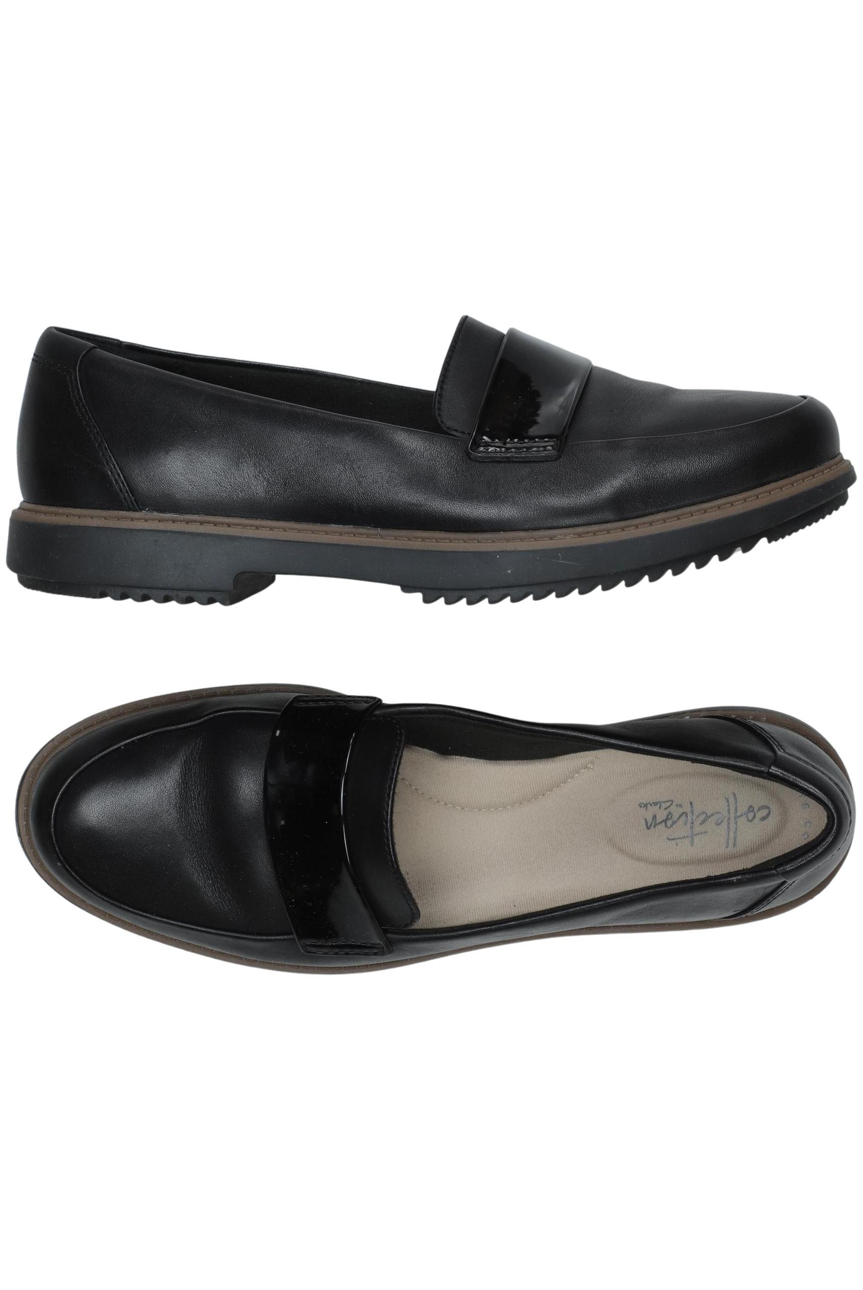 

Clarks Damen Halbschuh, schwarz, Gr. 40