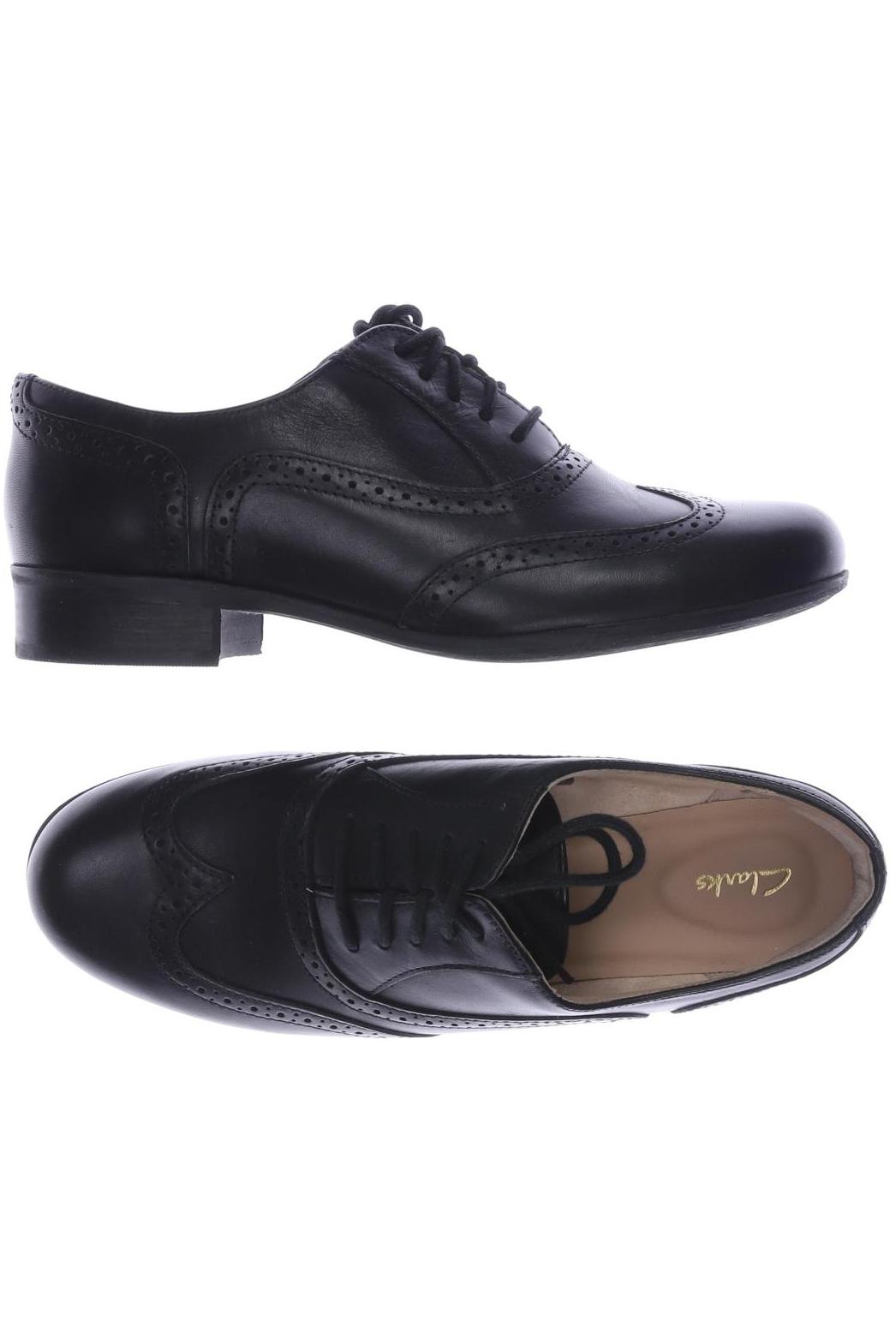 

Clarks Damen Halbschuh, schwarz
