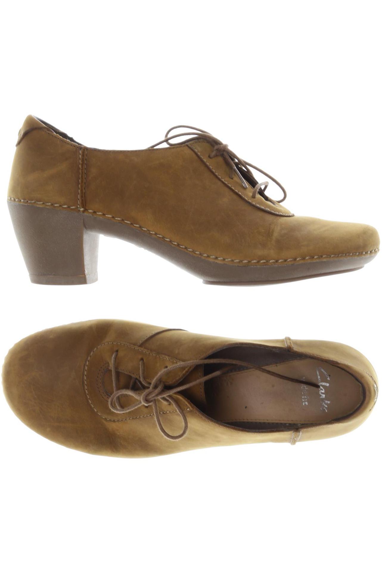 

Clarks Damen Halbschuh, braun, Gr. 6.5