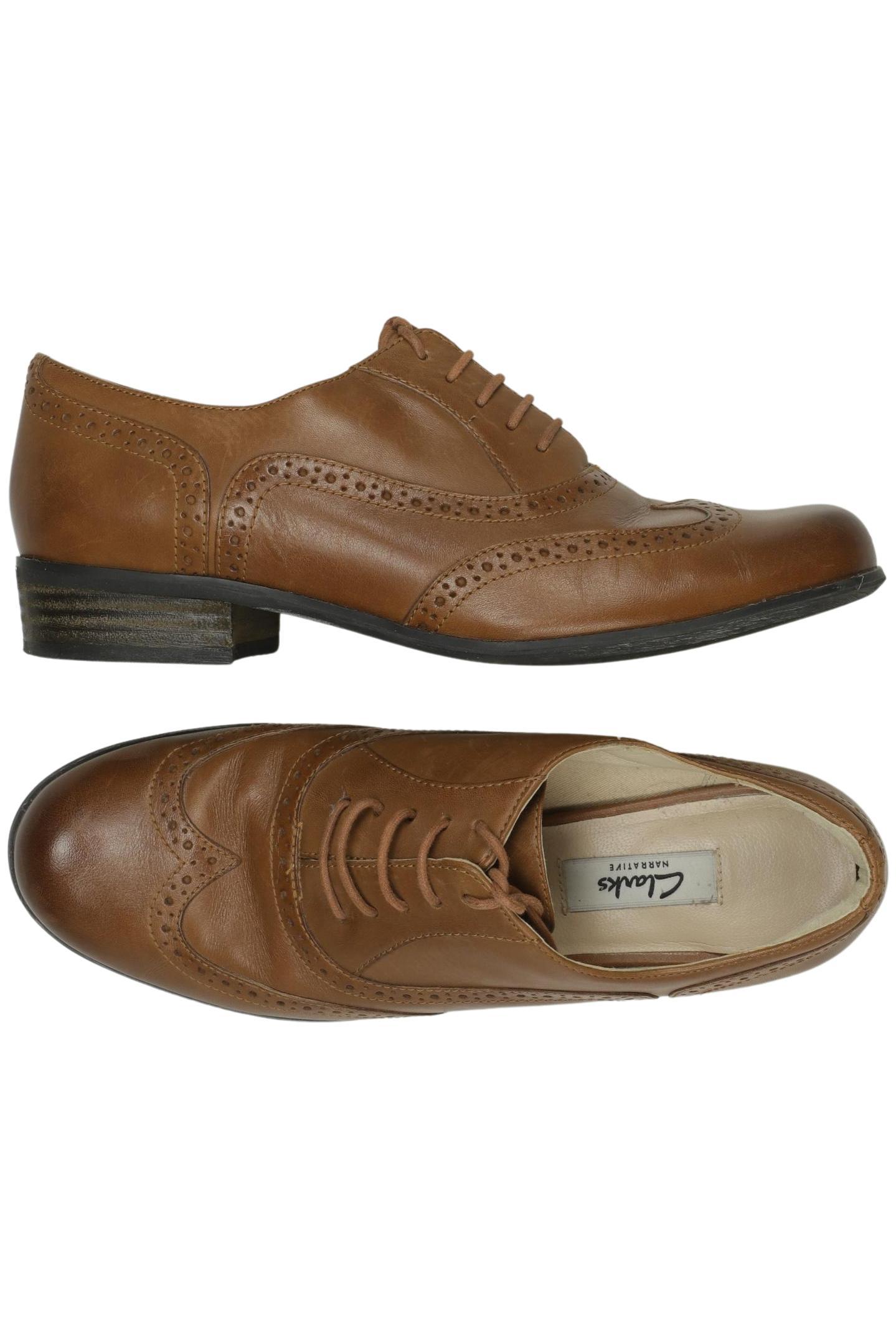 

Clarks Damen Halbschuh, braun, Gr. 39.5