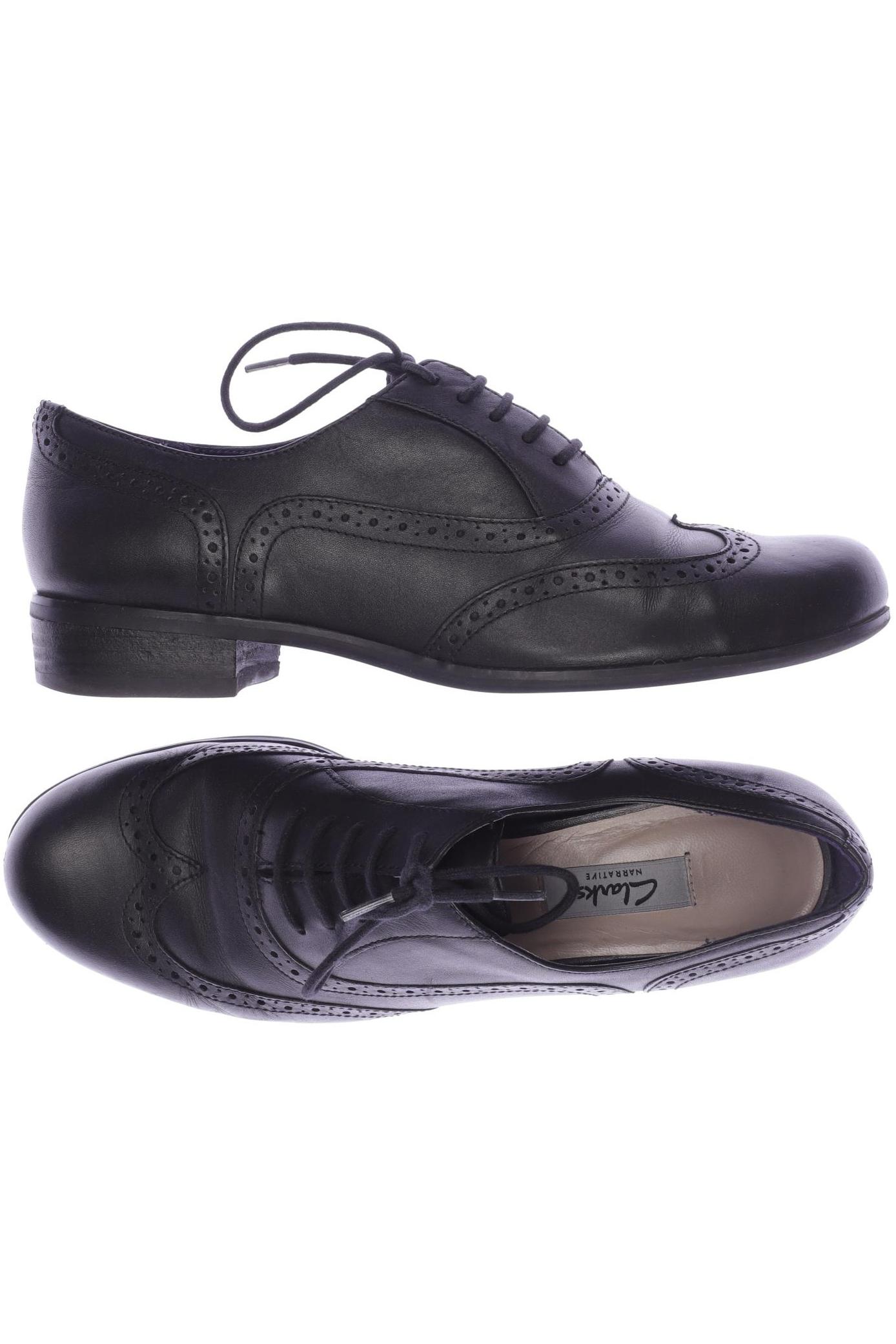 

Clarks Damen Halbschuh, schwarz, Gr. 40