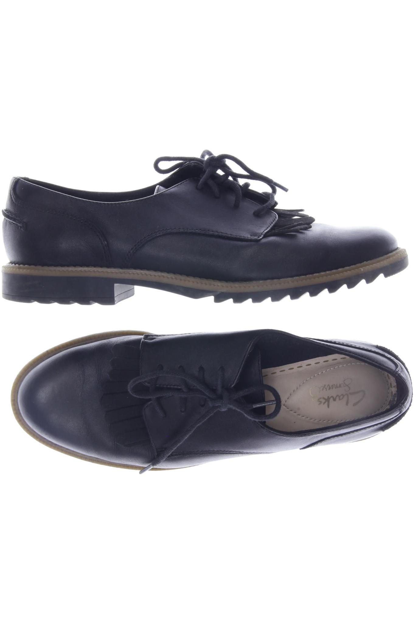 

Clarks Damen Halbschuh, schwarz
