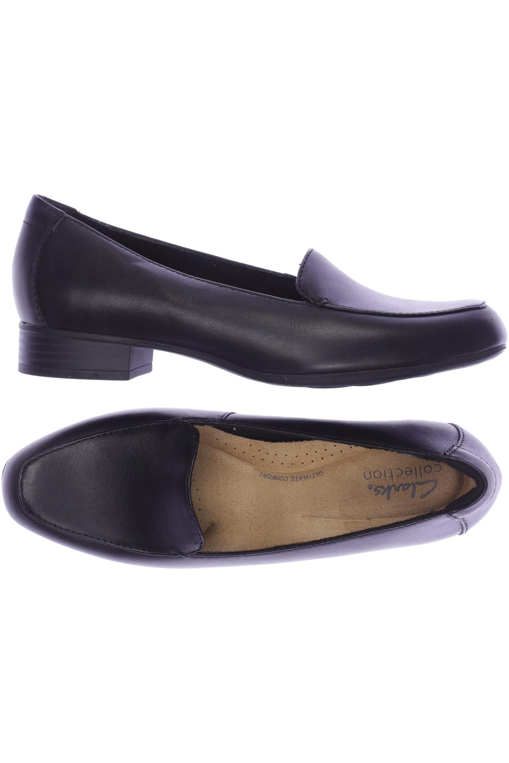 

Clarks Damen Halbschuh, schwarz, Gr. 38