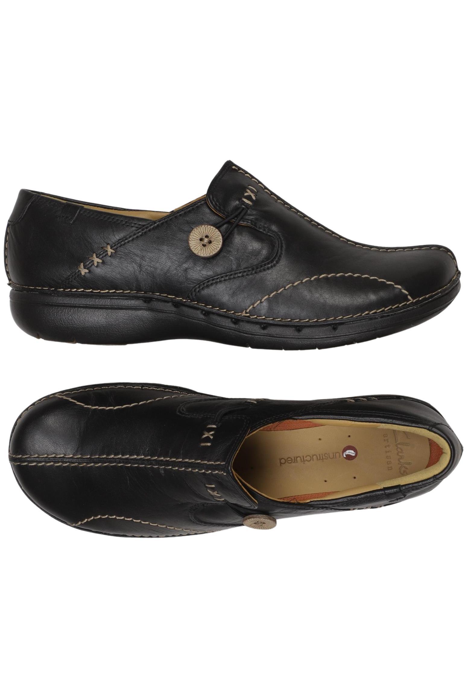 

Clarks Damen Halbschuh, schwarz, Gr. 39.5