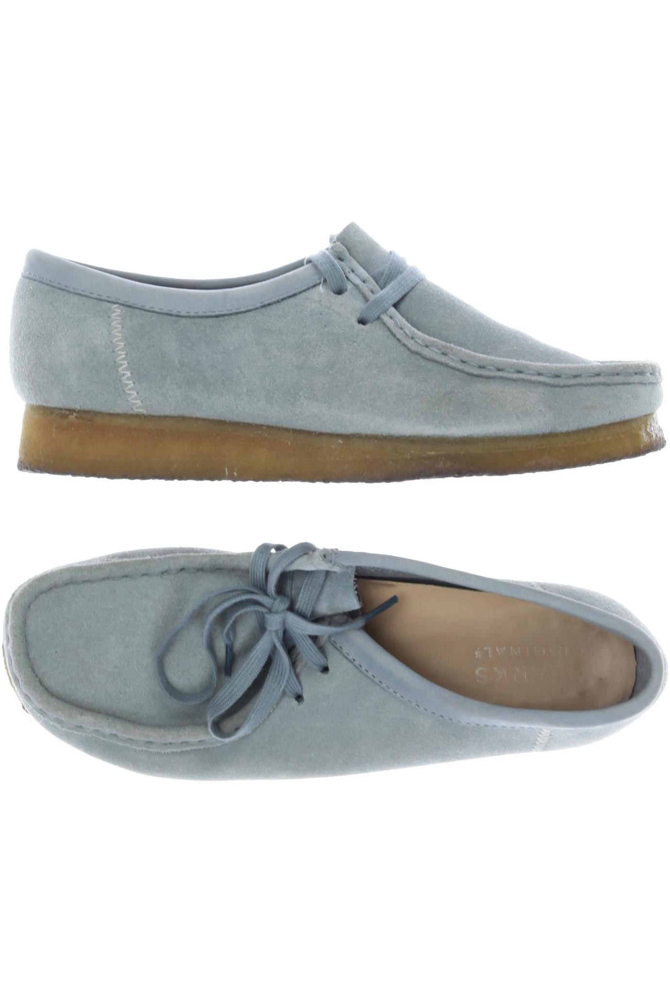 

Clarks Damen Halbschuh, blau, Gr. 41
