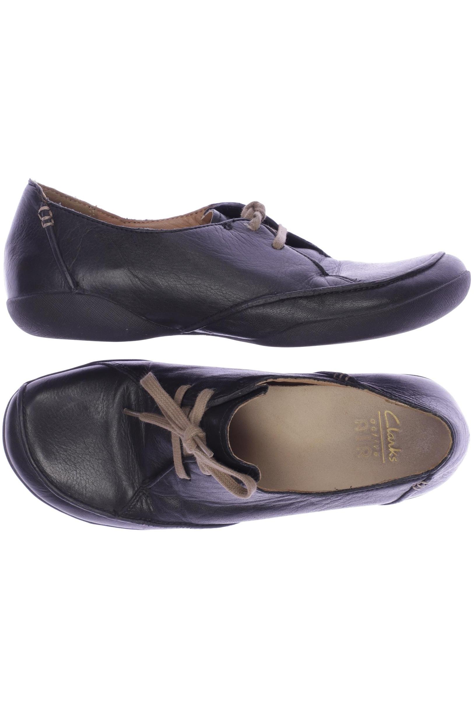 

Clarks Damen Halbschuh, schwarz, Gr. 5