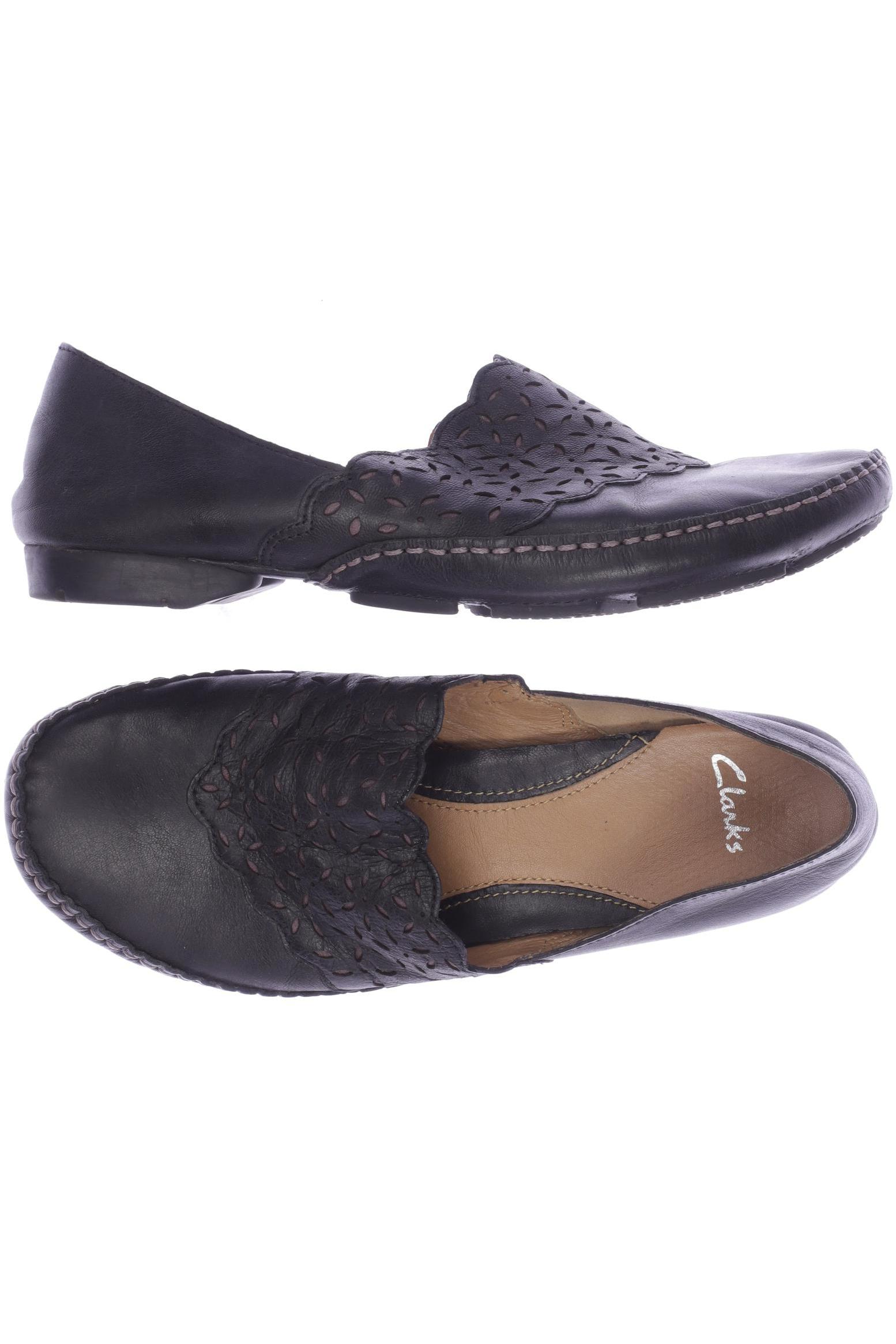 

Clarks Damen Halbschuh, schwarz, Gr. 6