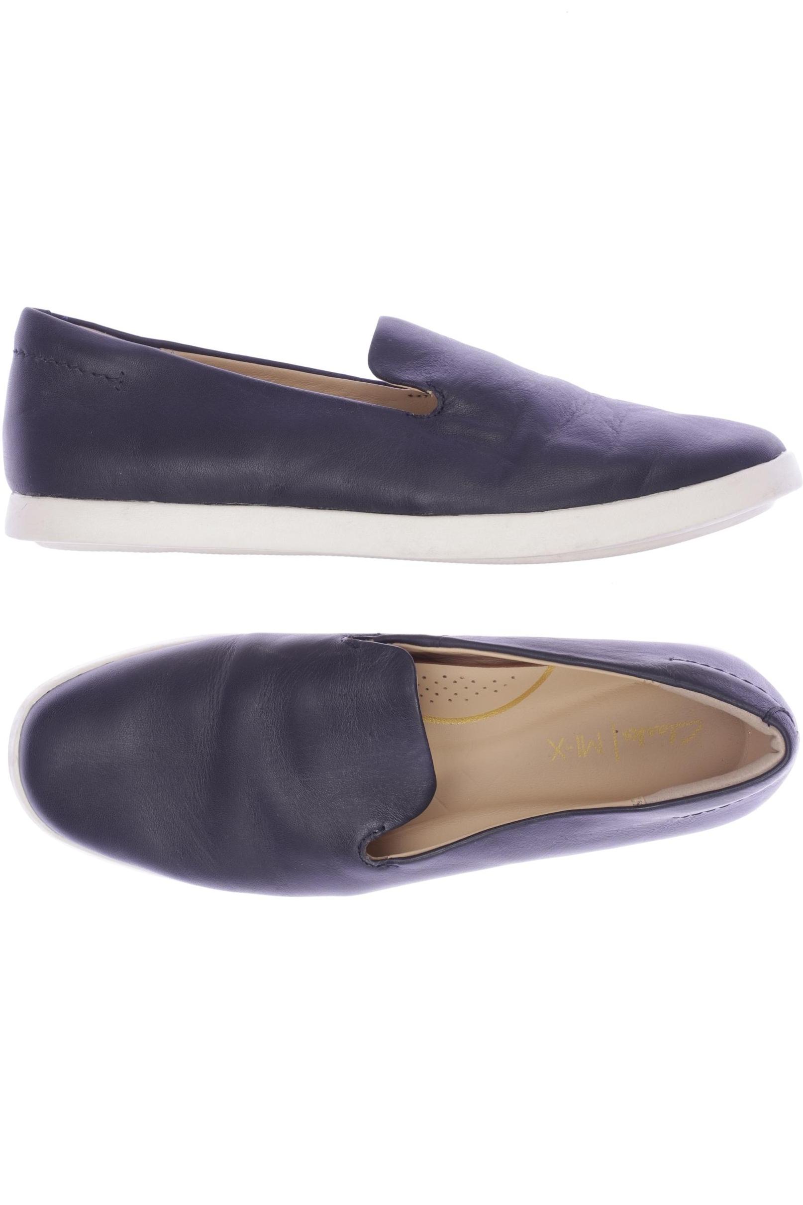 

Clarks Damen Halbschuh, marineblau, Gr. 5.5