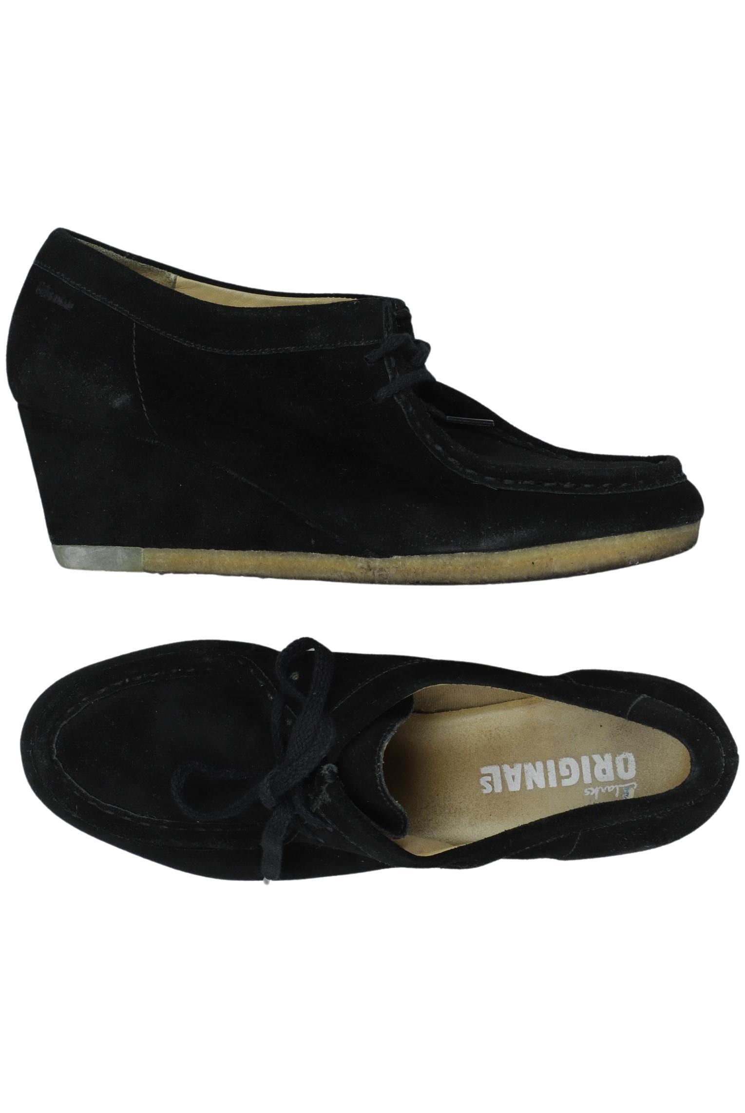 

Clarks Damen Halbschuh, schwarz, Gr. 7