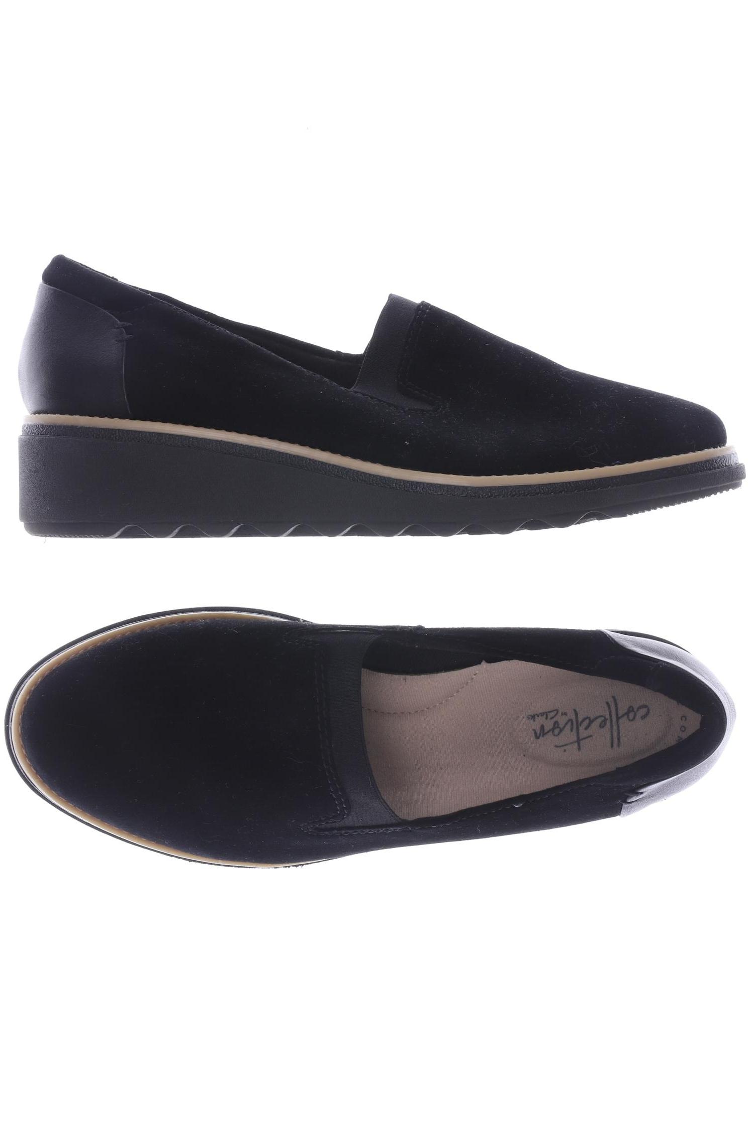 

Clarks Damen Halbschuh, schwarz