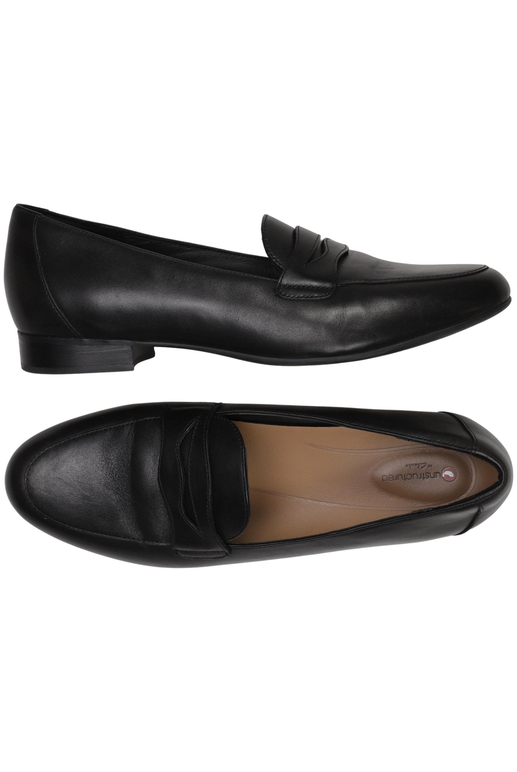 

Clarks Damen Halbschuh, schwarz, Gr. 43