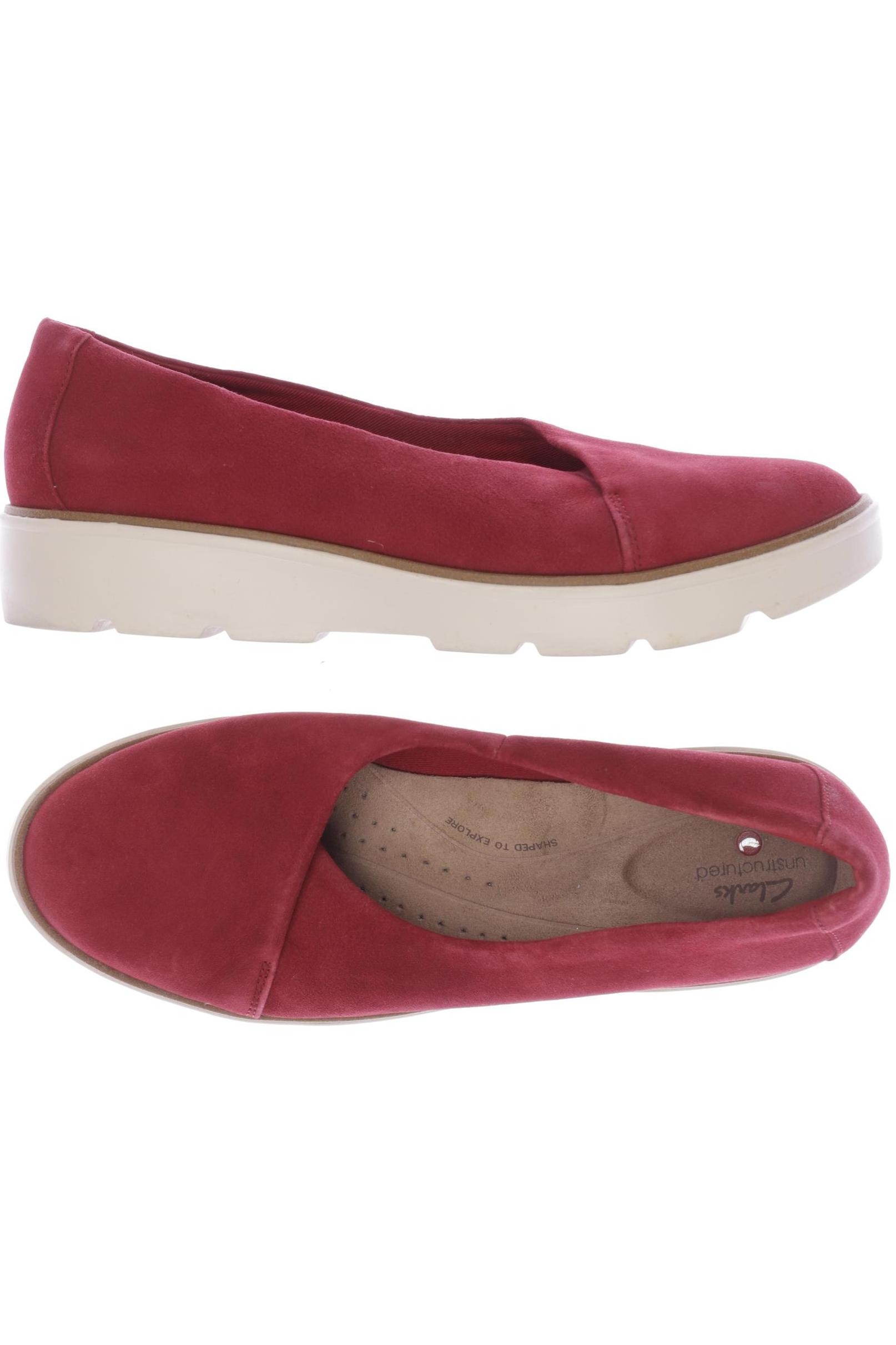 

Clarks Damen Halbschuh, rot