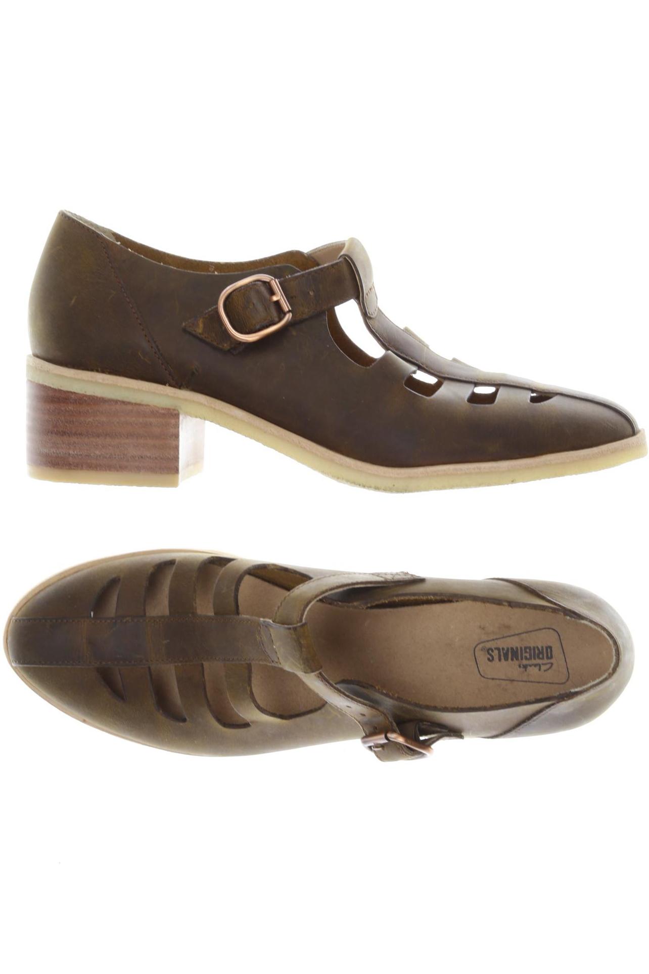 

Clarks Damen Halbschuh, braun, Gr. 39.5