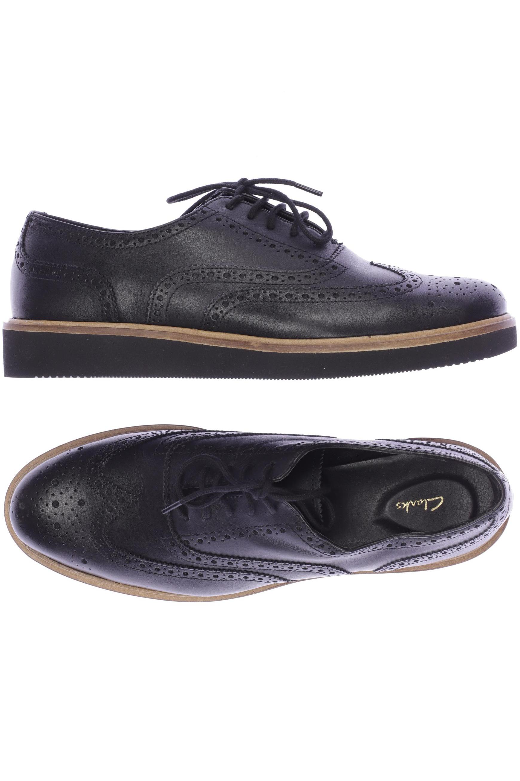 

Clarks Damen Halbschuh, schwarz, Gr. 41