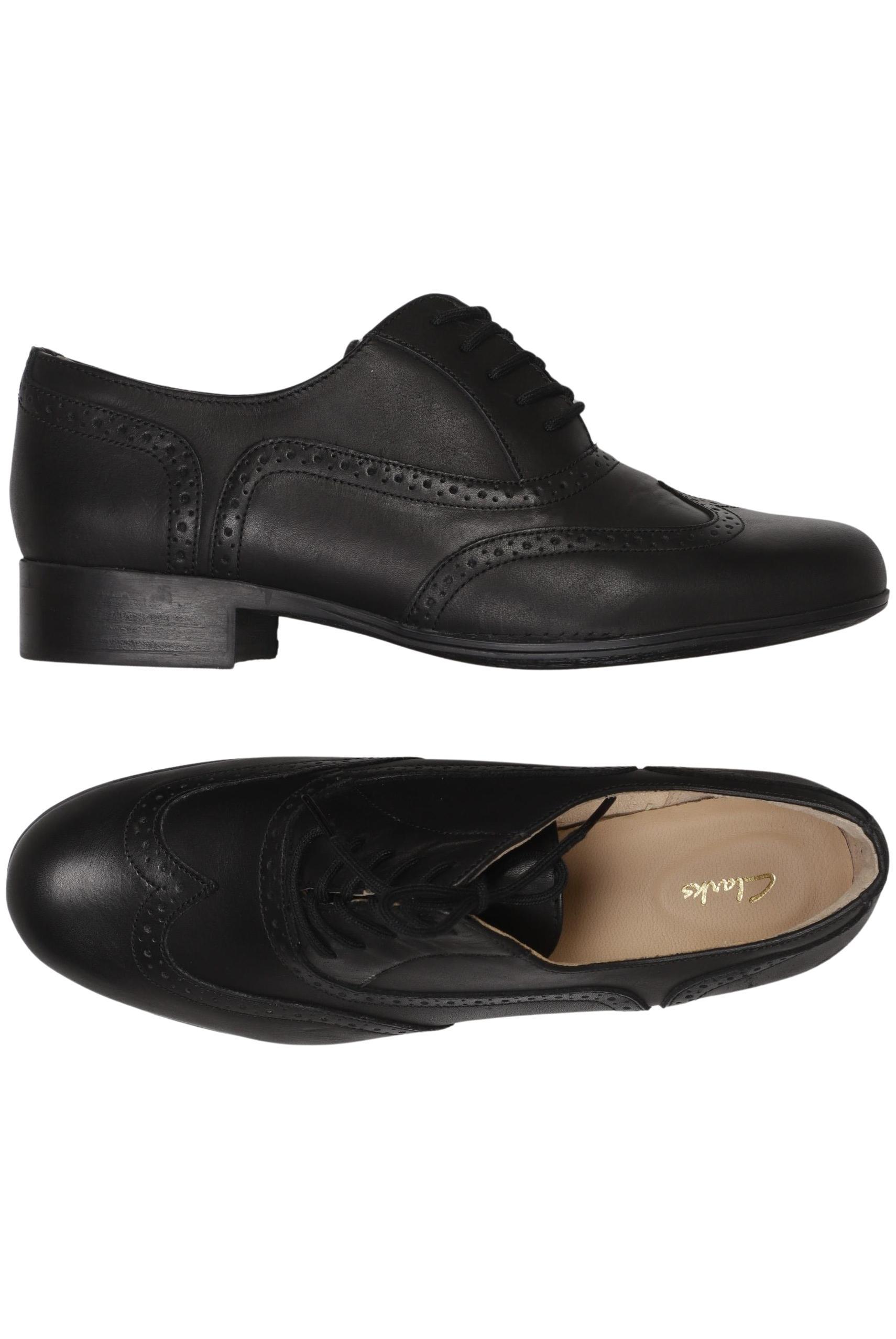 

Clarks Damen Halbschuh, schwarz, Gr. 40