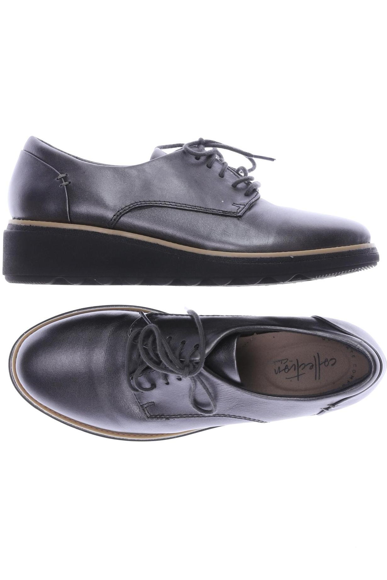 

Clarks Damen Halbschuh, grau, Gr. 35.5
