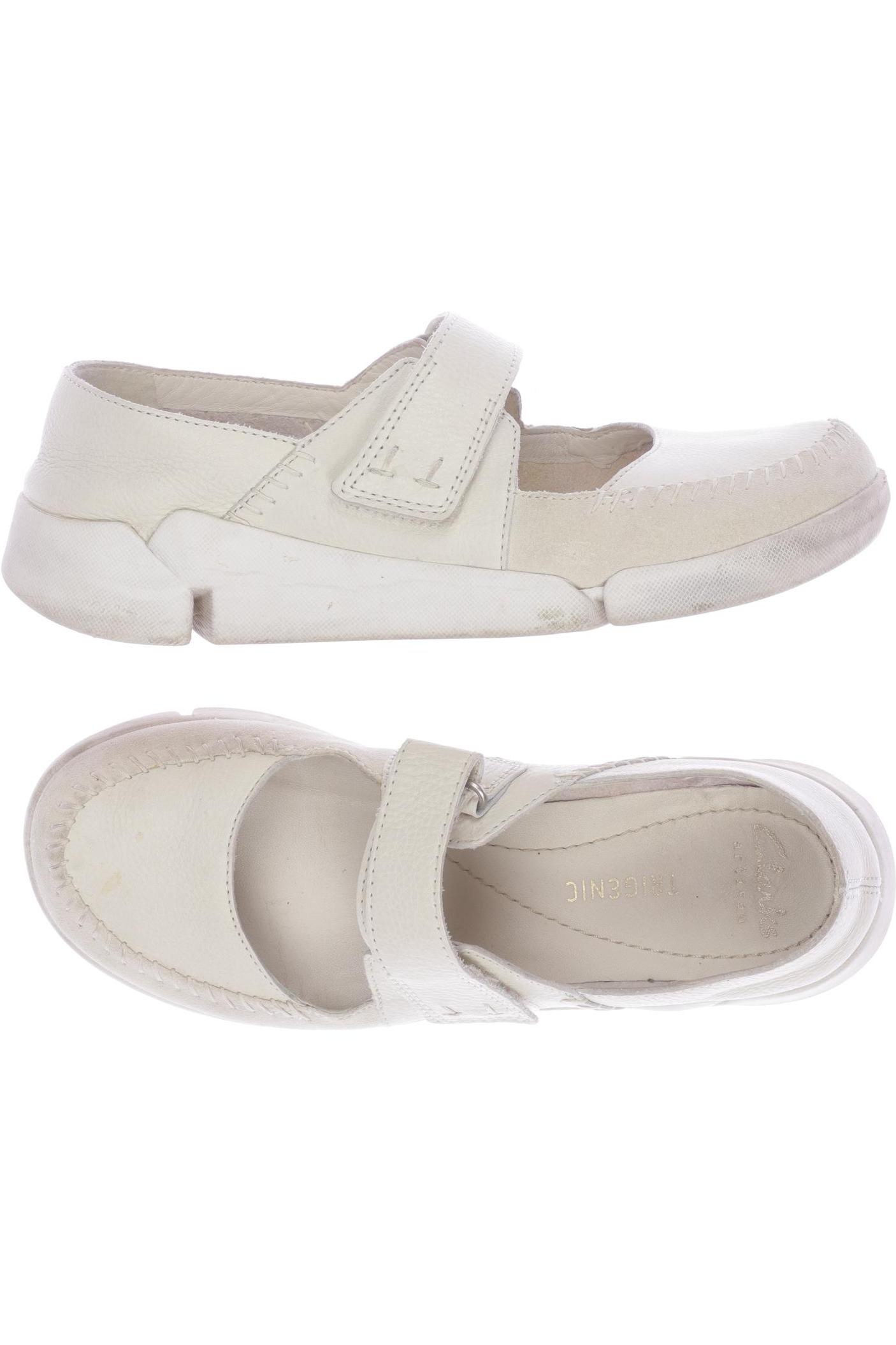 

Clarks Damen Halbschuh, beige, Gr. 5