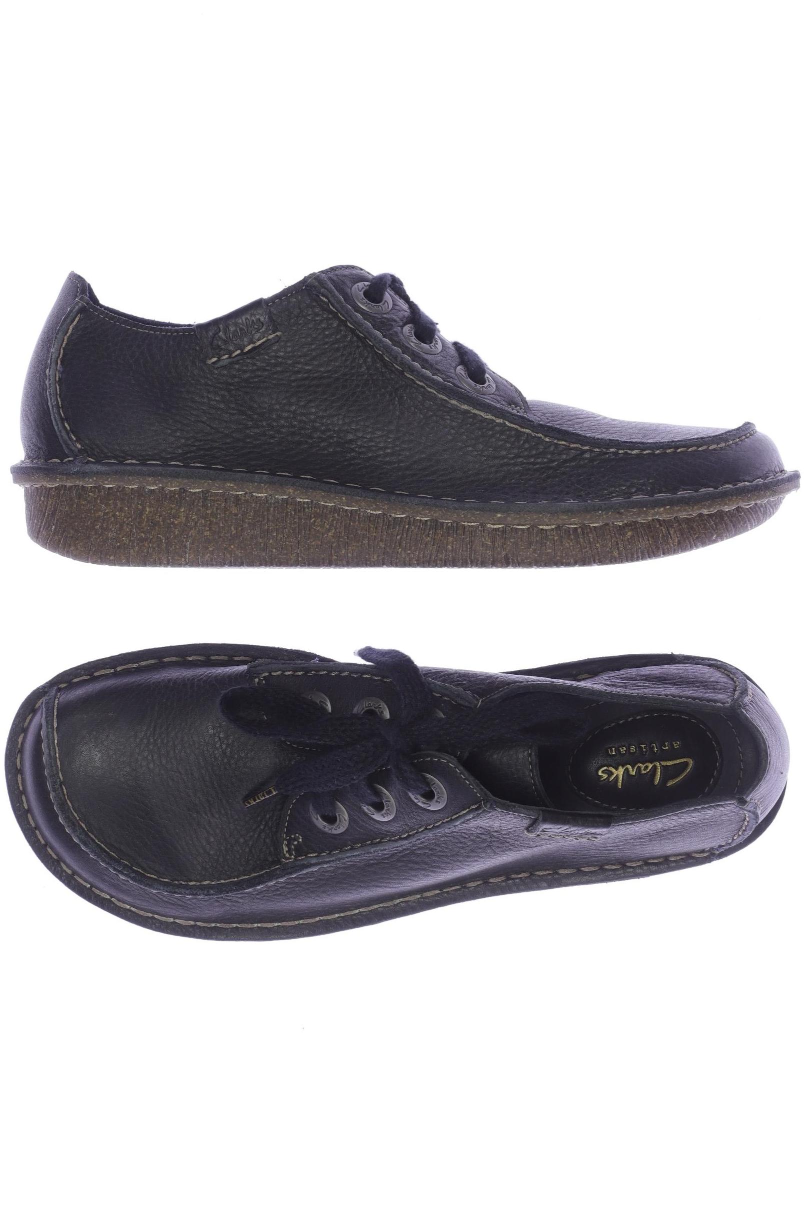 

Clarks Damen Halbschuh, marineblau, Gr. 40