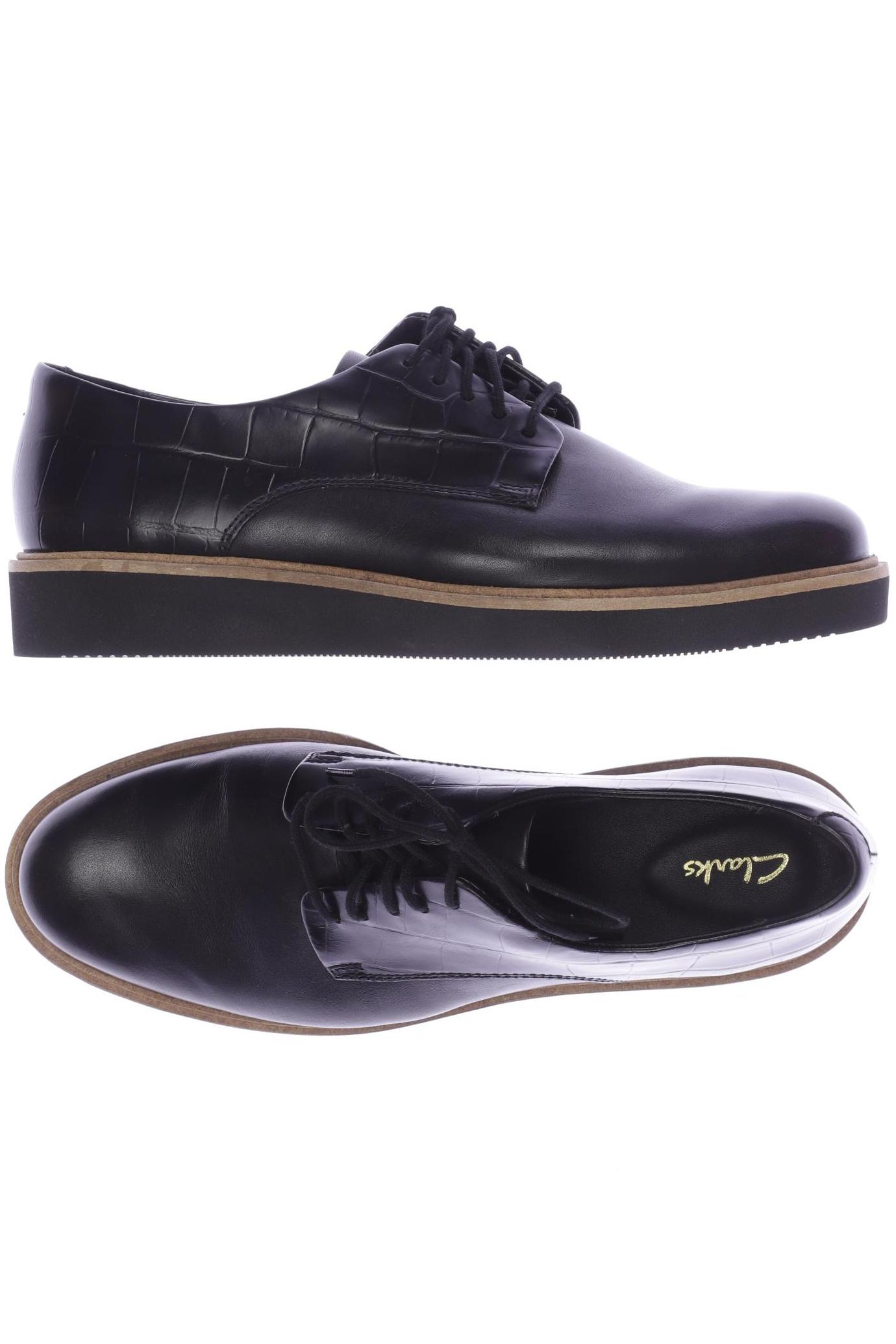 

Clarks Damen Halbschuh, schwarz, Gr. 5