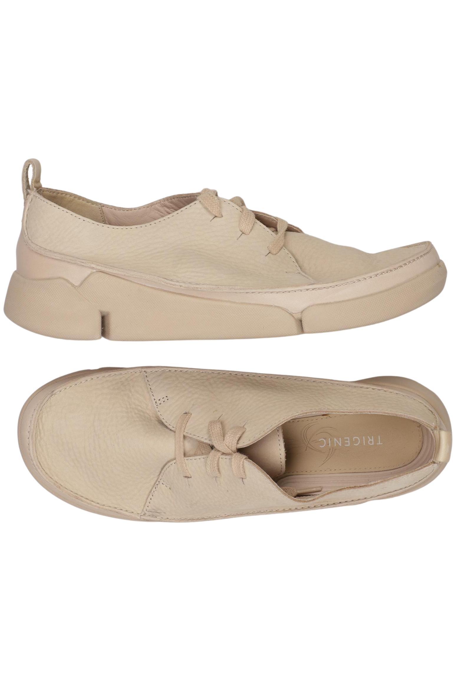 

Clarks Damen Halbschuh, beige, Gr. 38