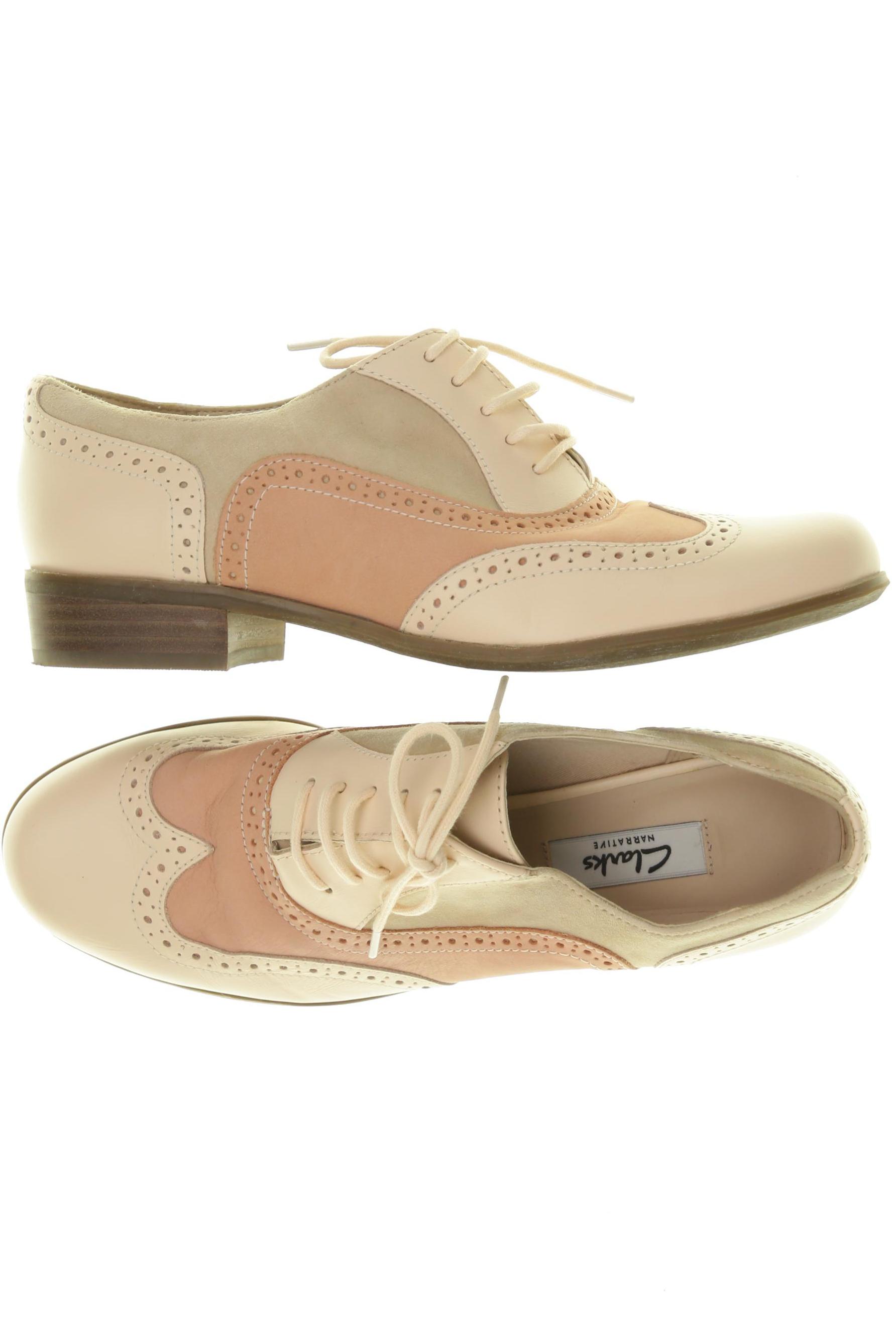 

Clarks Damen Halbschuh, pink, Gr. 38