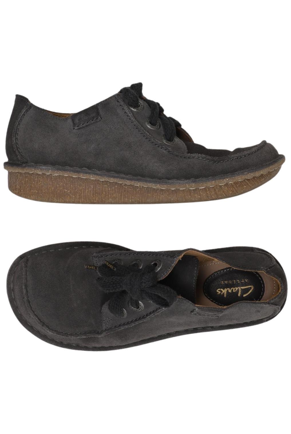 

Clarks Damen Halbschuh, grau, Gr. 37