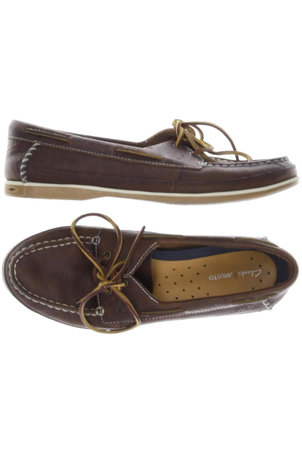 

Clarks Damen Halbschuh, braun, Gr. 40