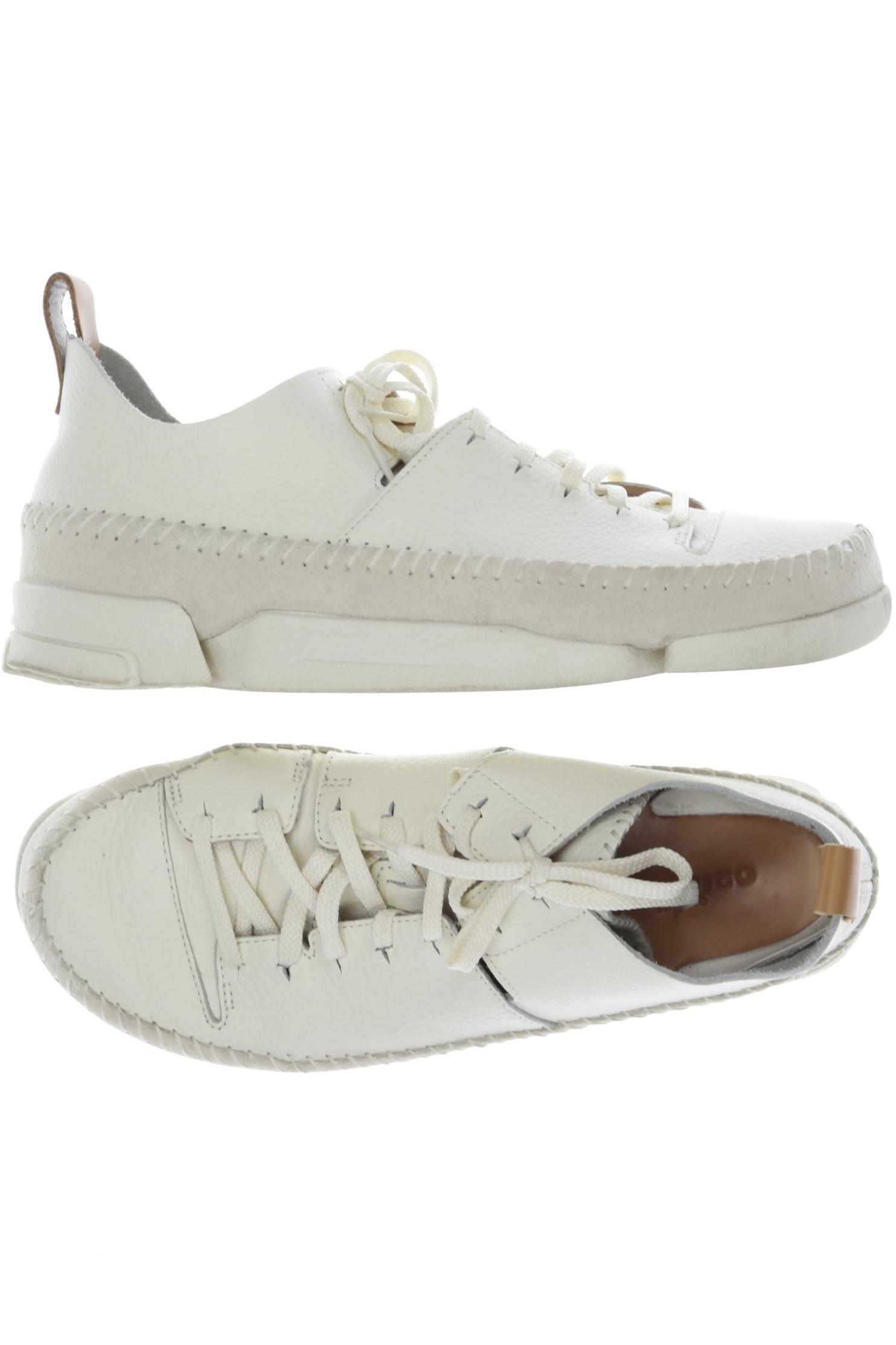 

Clarks Damen Halbschuh, cremeweiß, Gr. 41