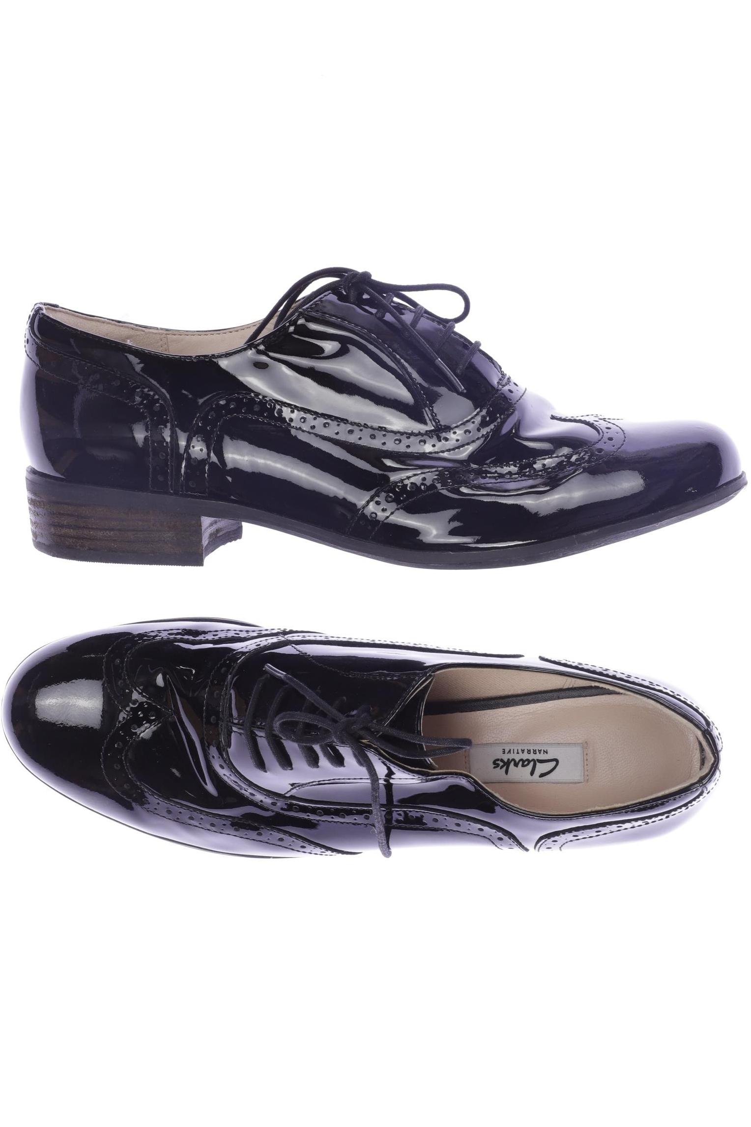 

Clarks Damen Halbschuh, schwarz, Gr. 43