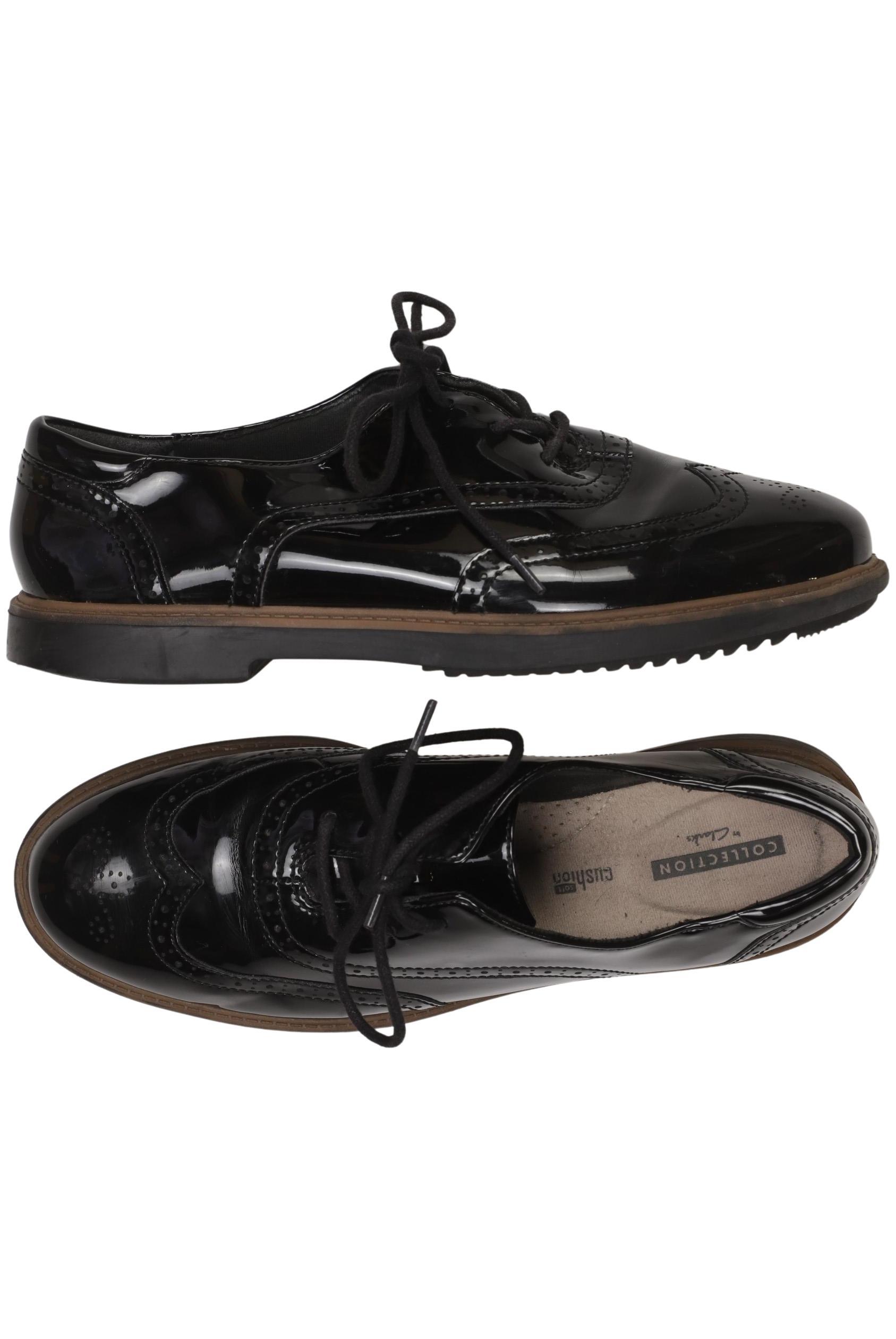 

Clarks Damen Halbschuh, schwarz, Gr. 40