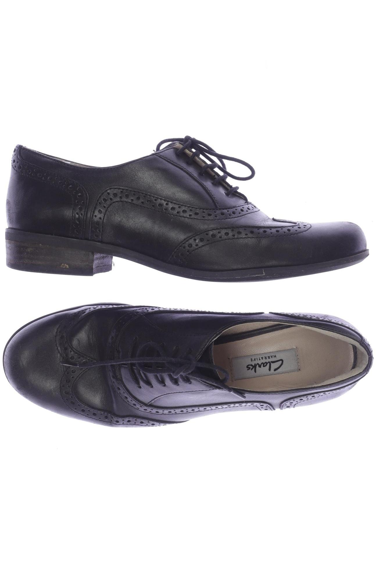 

Clarks Damen Halbschuh, schwarz