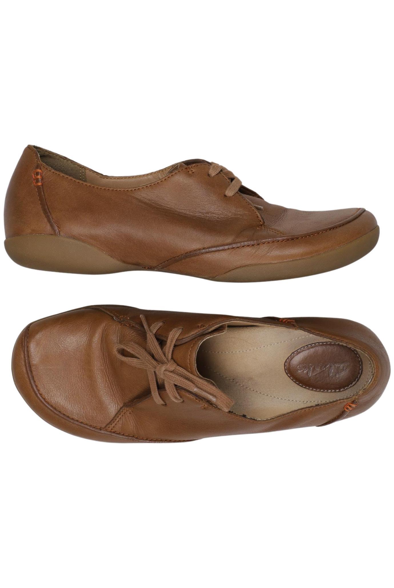 

Clarks Damen Halbschuh, braun, Gr. 6