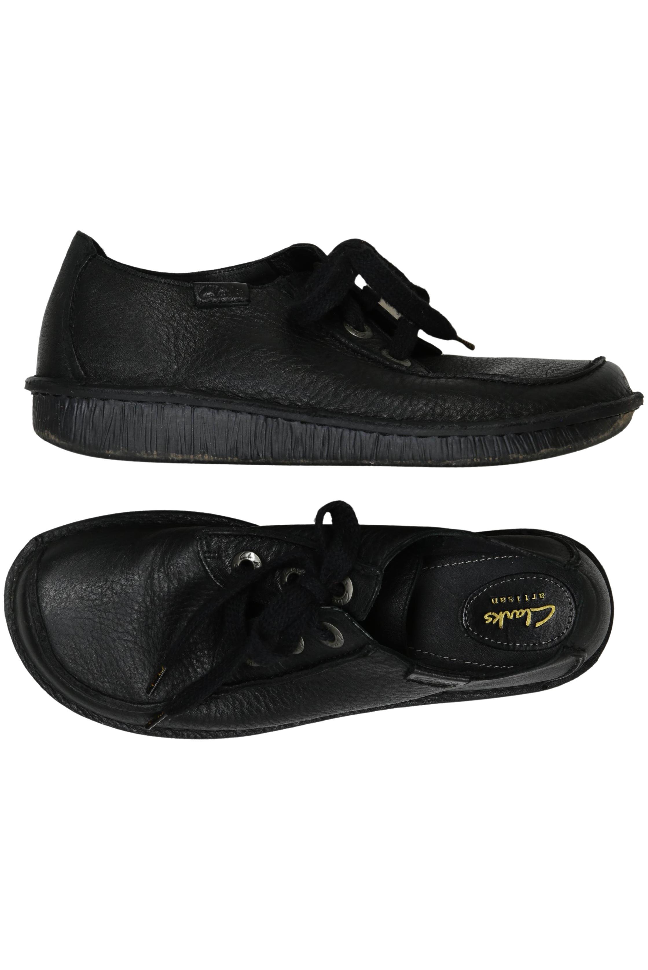 

Clarks Damen Halbschuh, schwarz, Gr. 8