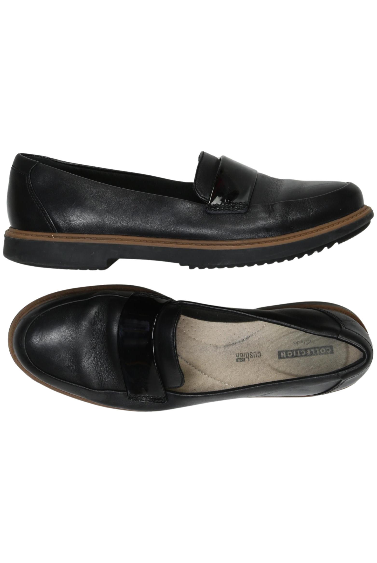 

Clarks Damen Halbschuh, schwarz, Gr. 40