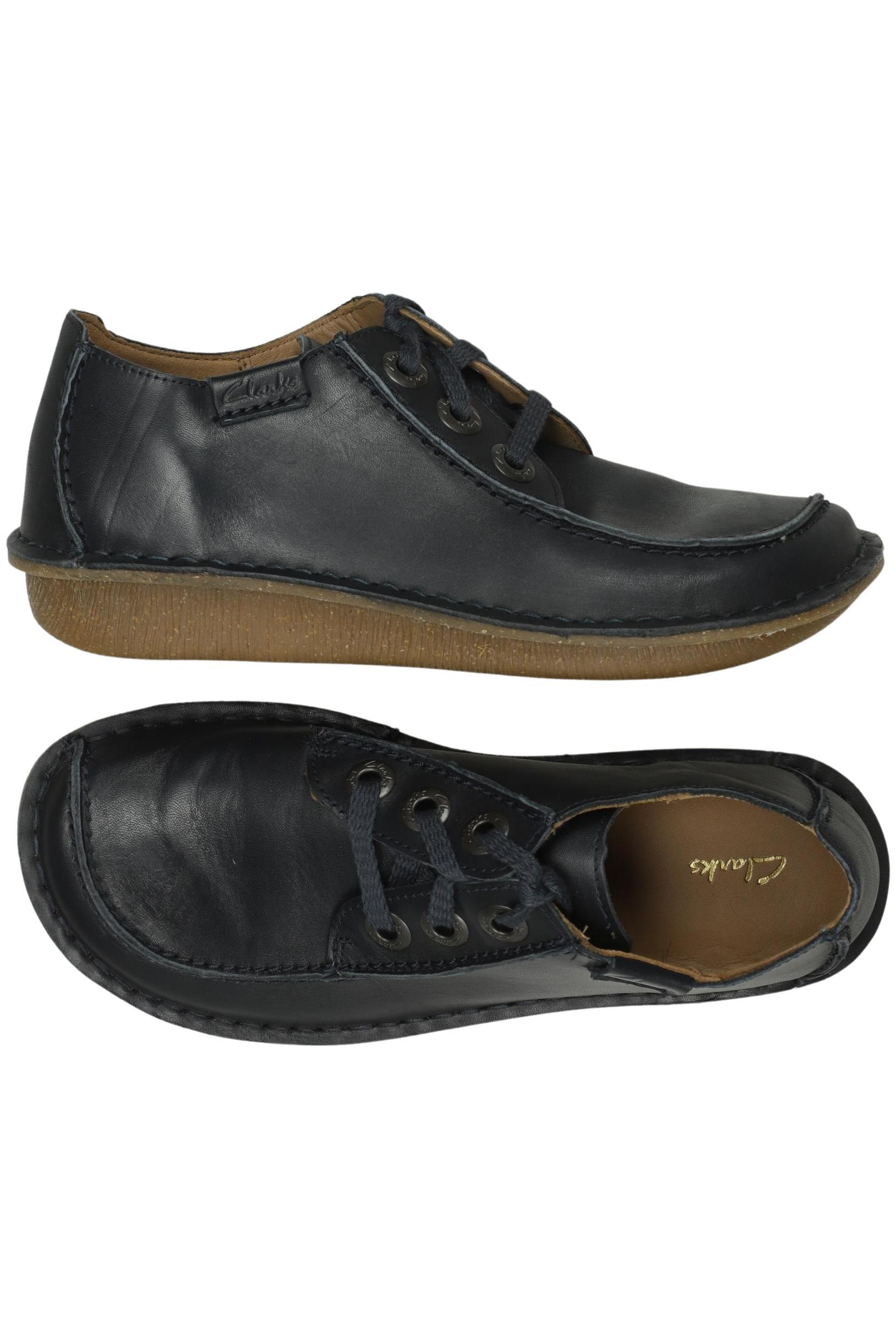 

Clarks Damen Halbschuh, marineblau, Gr. 38