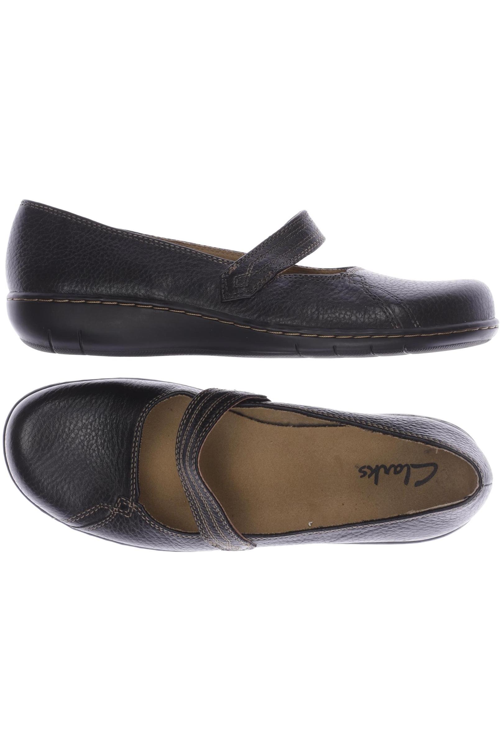 

Clarks Damen Halbschuh, schwarz