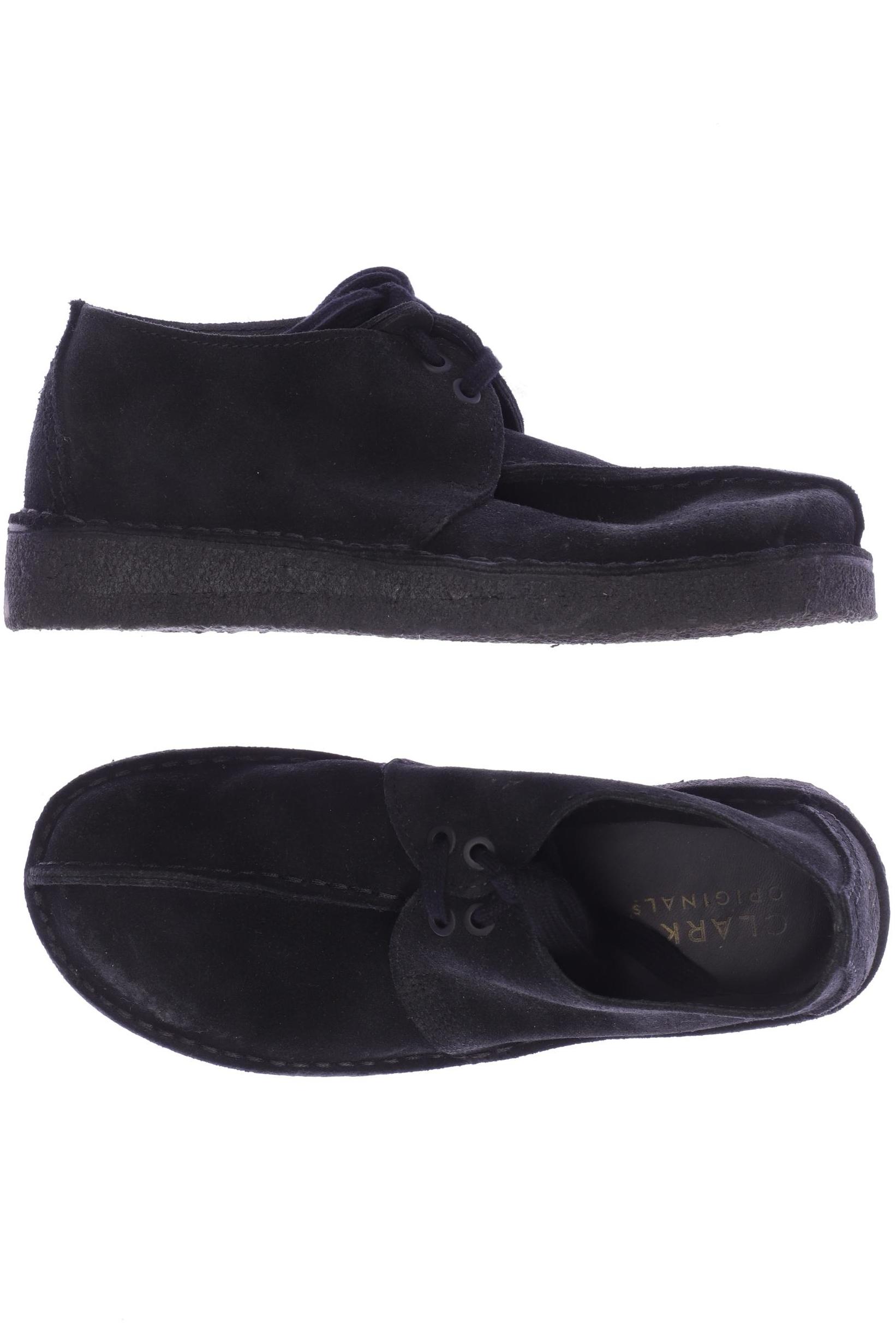 

Clarks Damen Halbschuh, schwarz, Gr. 37.5
