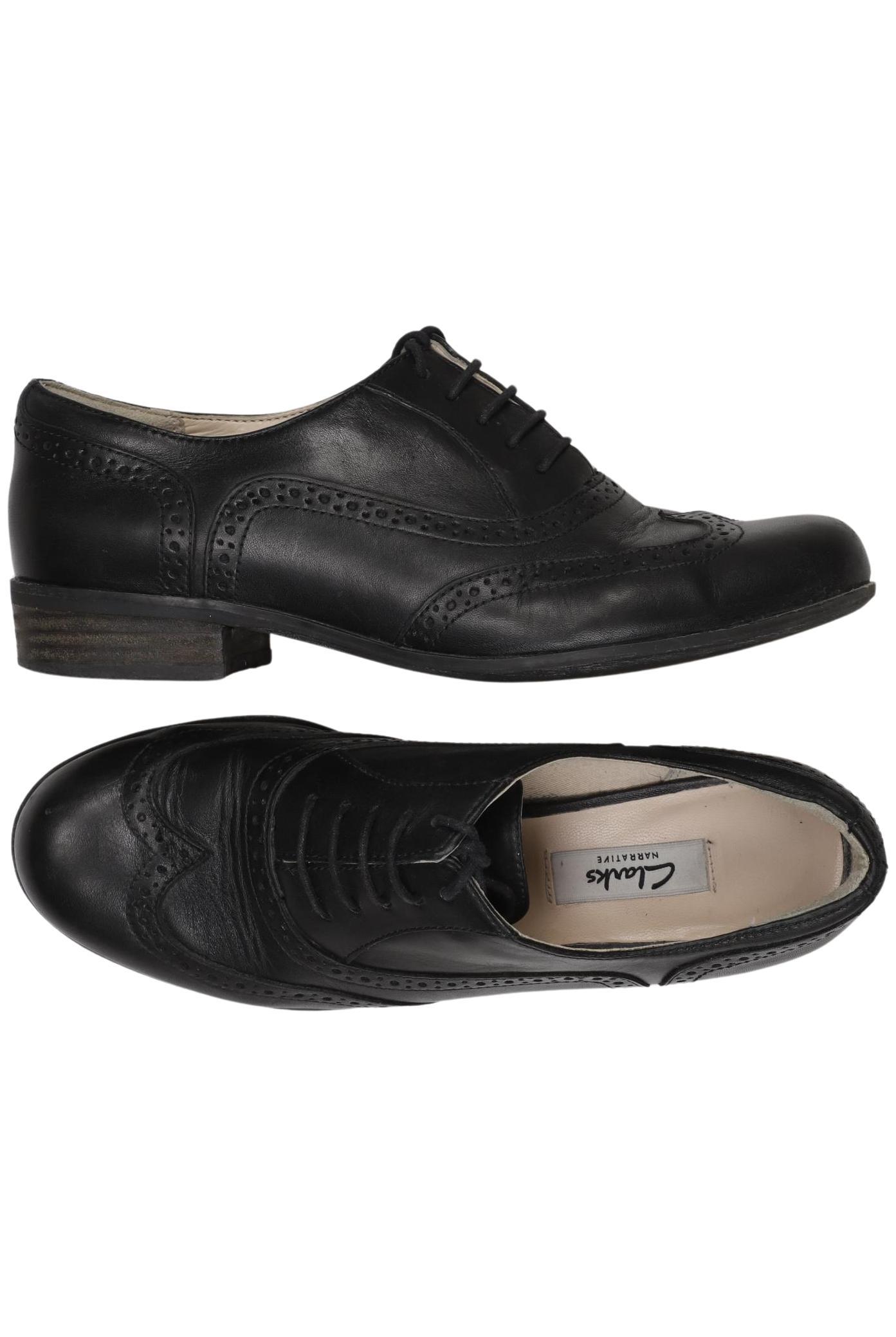 

Clarks Damen Halbschuh, schwarz, Gr. 38