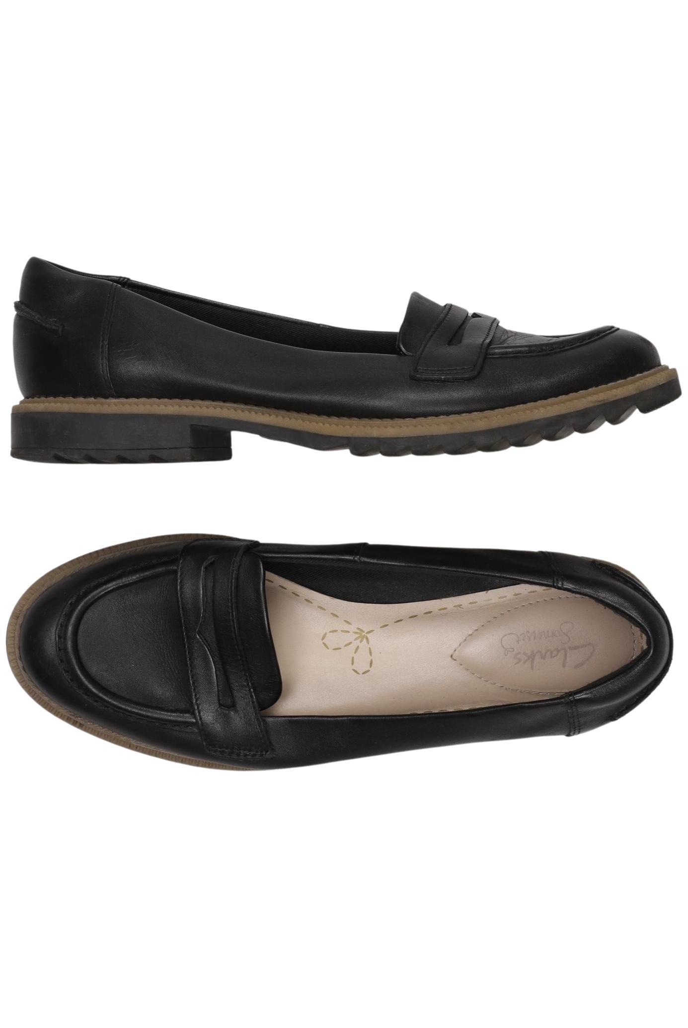 

Clarks Damen Halbschuh, schwarz, Gr. 39