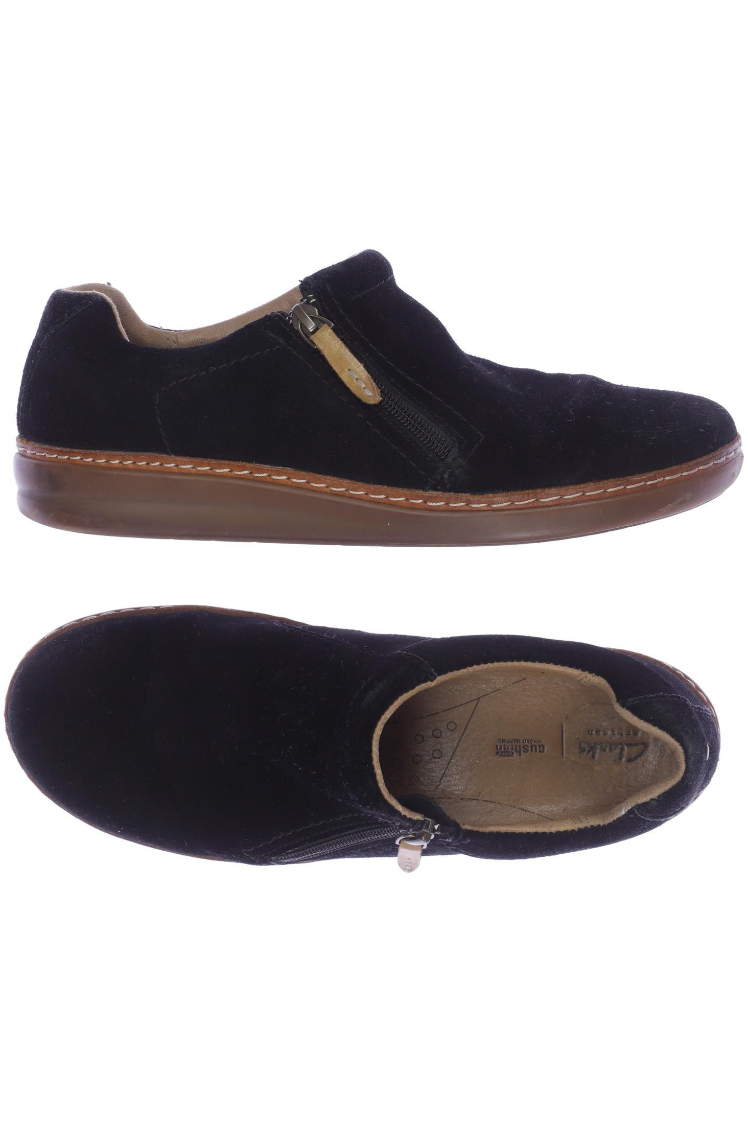 

Clarks Damen Halbschuh, schwarz, Gr. 39.5