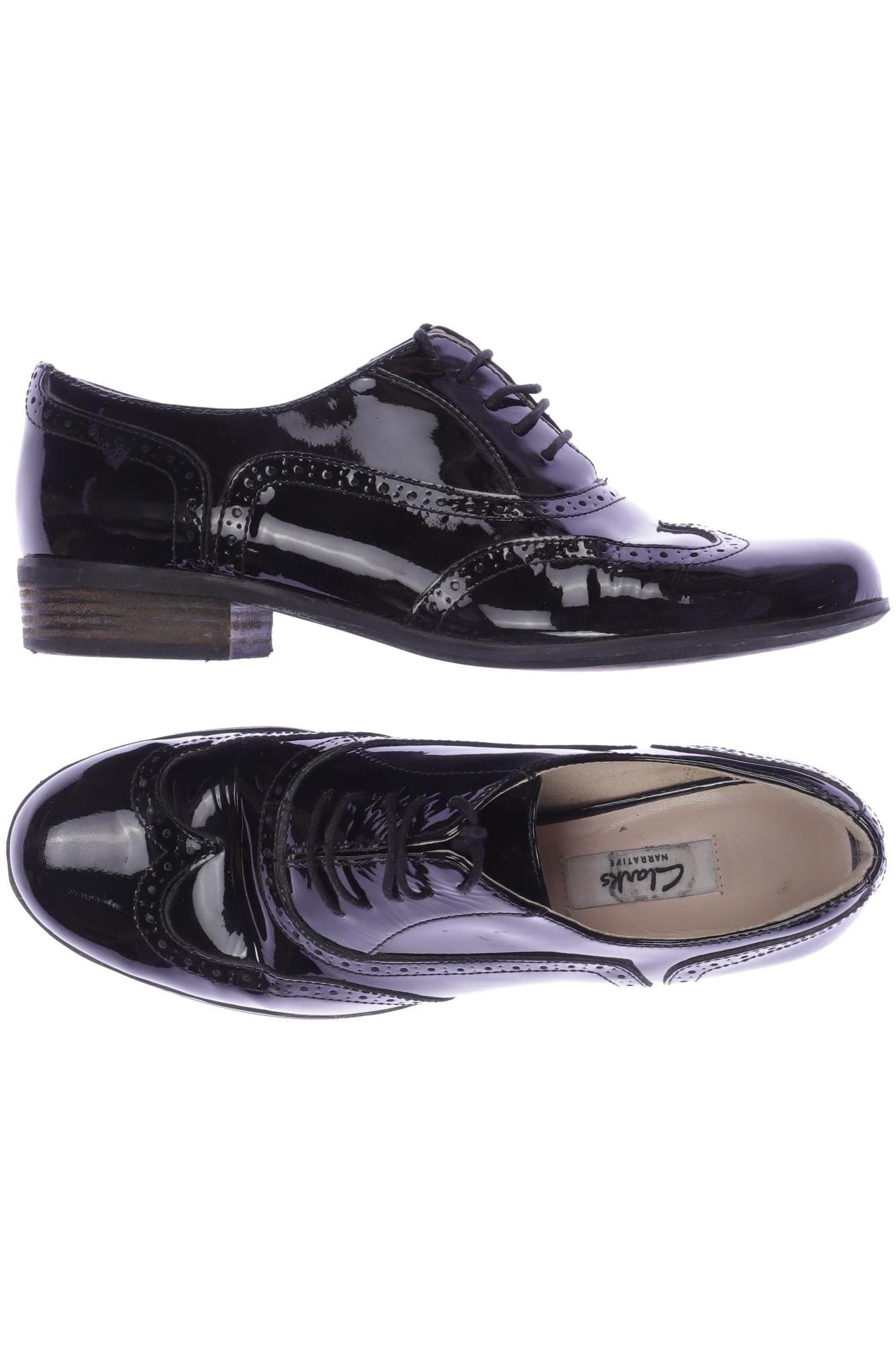 

Clarks Damen Halbschuh, schwarz, Gr. 40