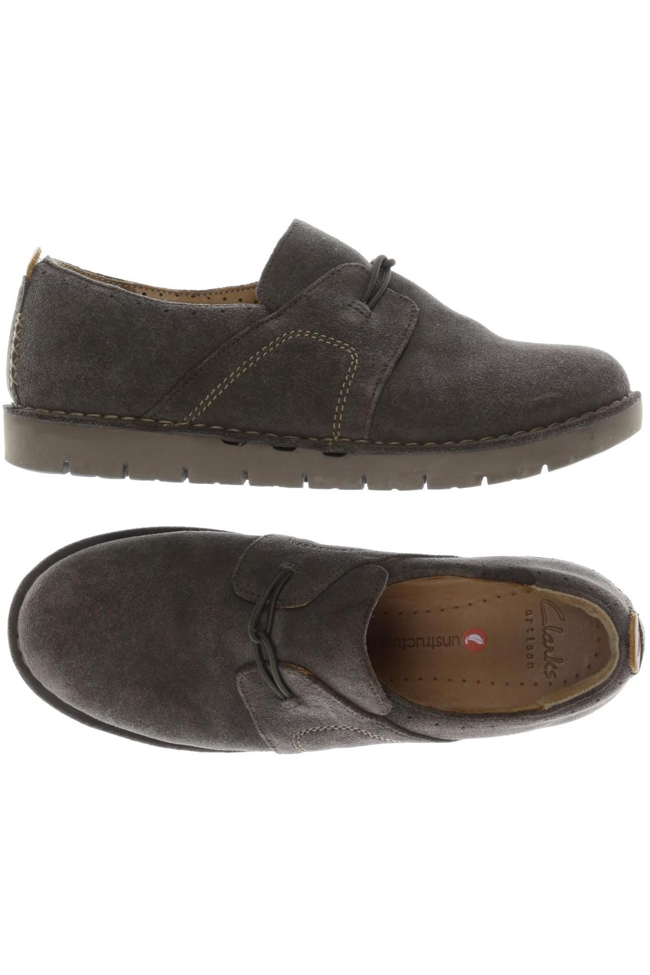 

Clarks Damen Halbschuh, grau, Gr. 37