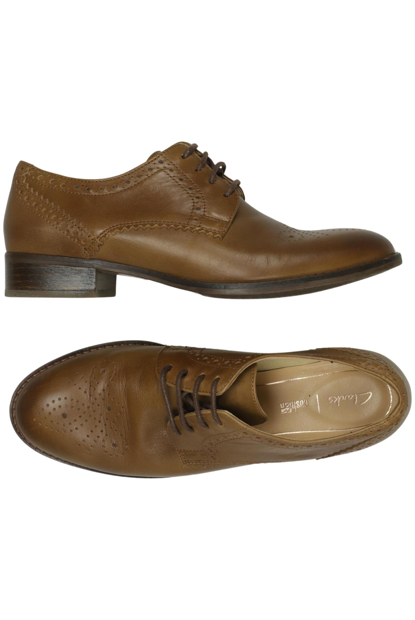 

Clarks Damen Halbschuh, braun, Gr. 39