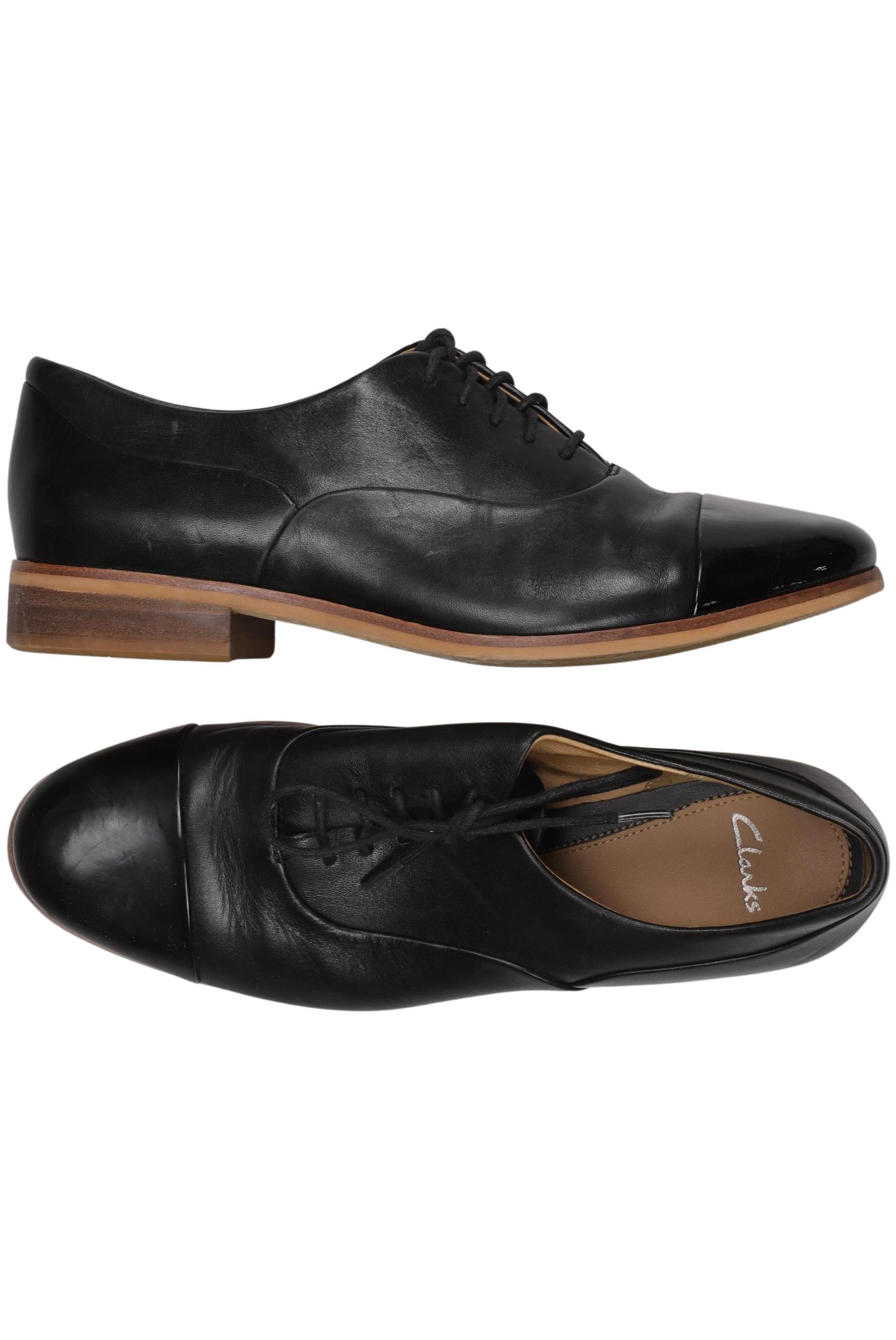 

Clarks Damen Halbschuh, schwarz, Gr. 5