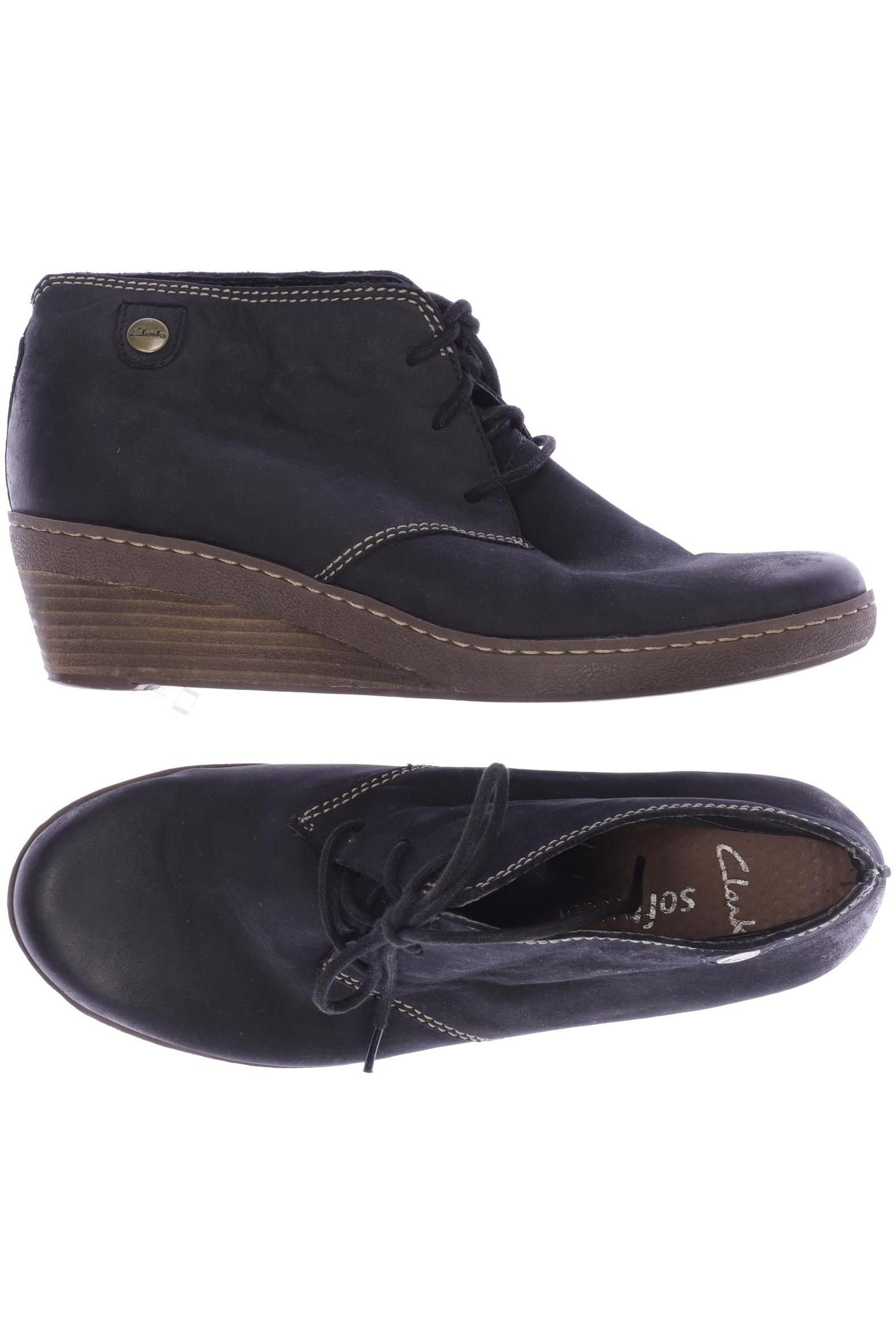 

Clarks Damen Halbschuh, schwarz, Gr. 6