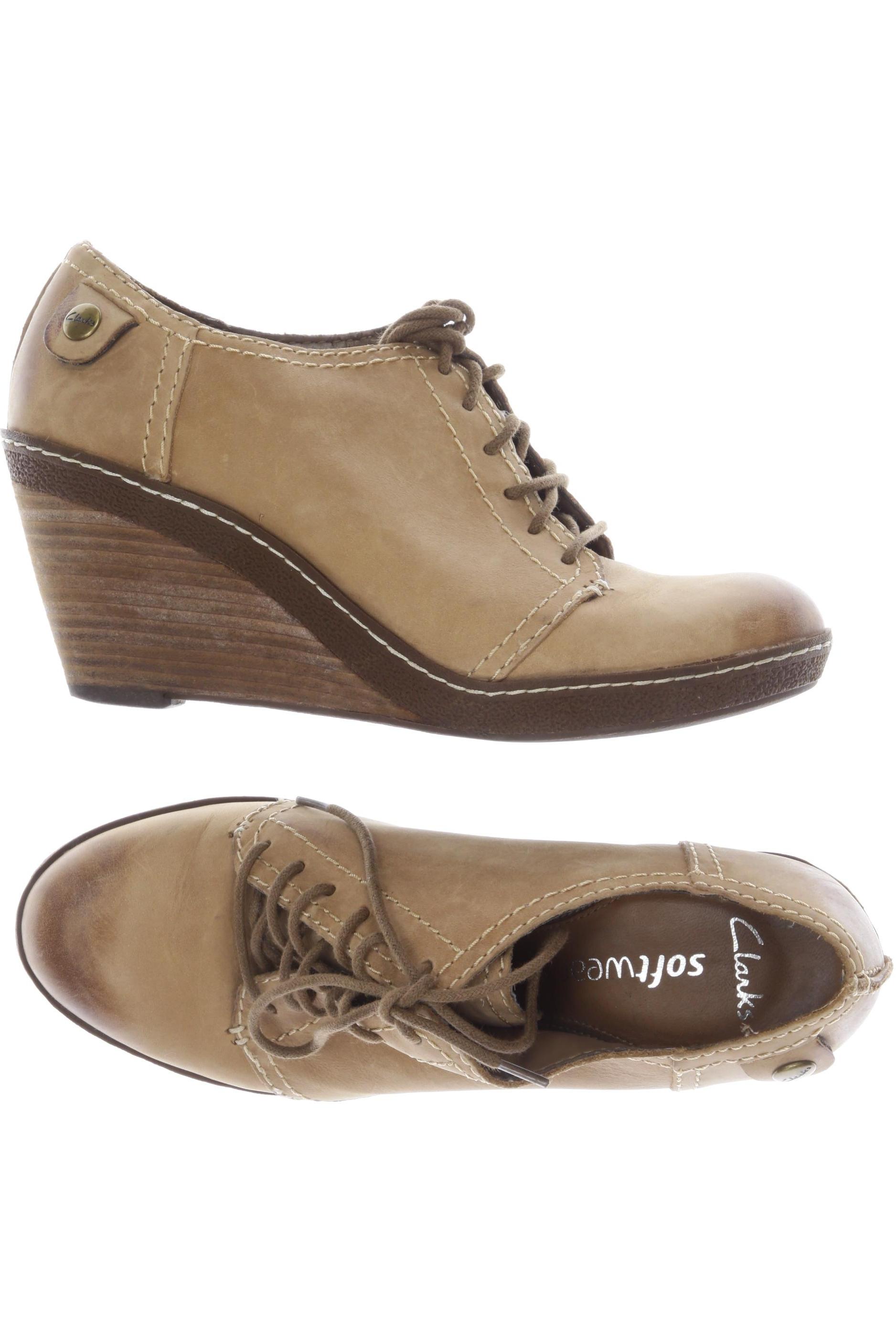 

Clarks Damen Halbschuh, braun, Gr. 6