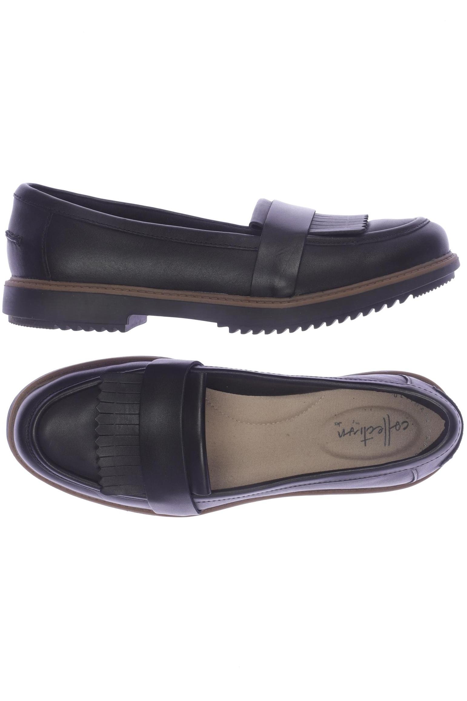 

Clarks Damen Halbschuh, schwarz, Gr. 38