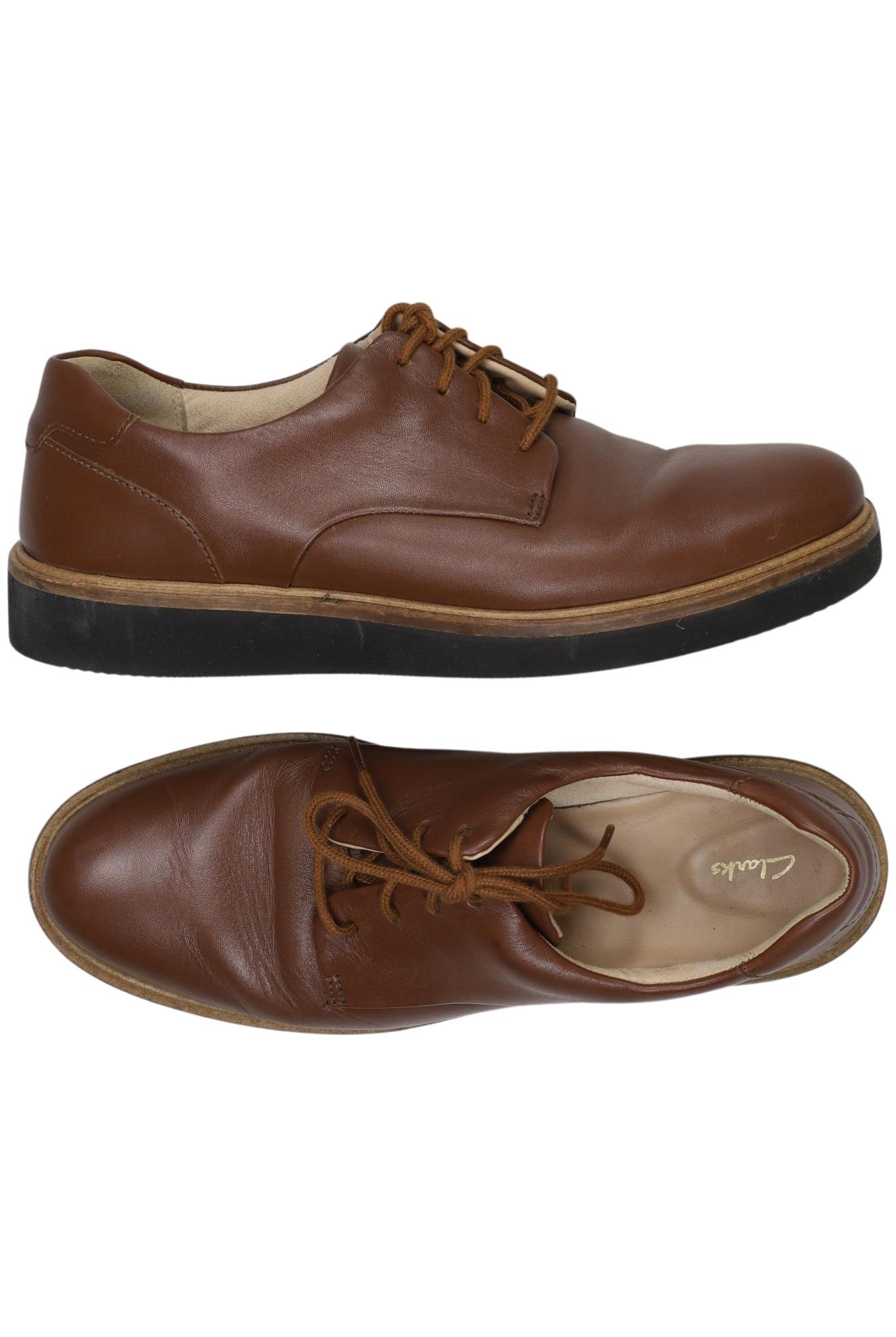 

Clarks Damen Halbschuh, braun, Gr. 38